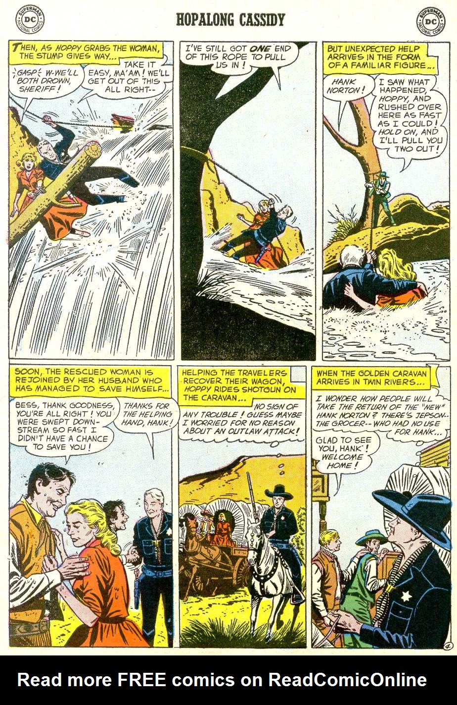 Read online Hopalong Cassidy comic -  Issue #121 - 6