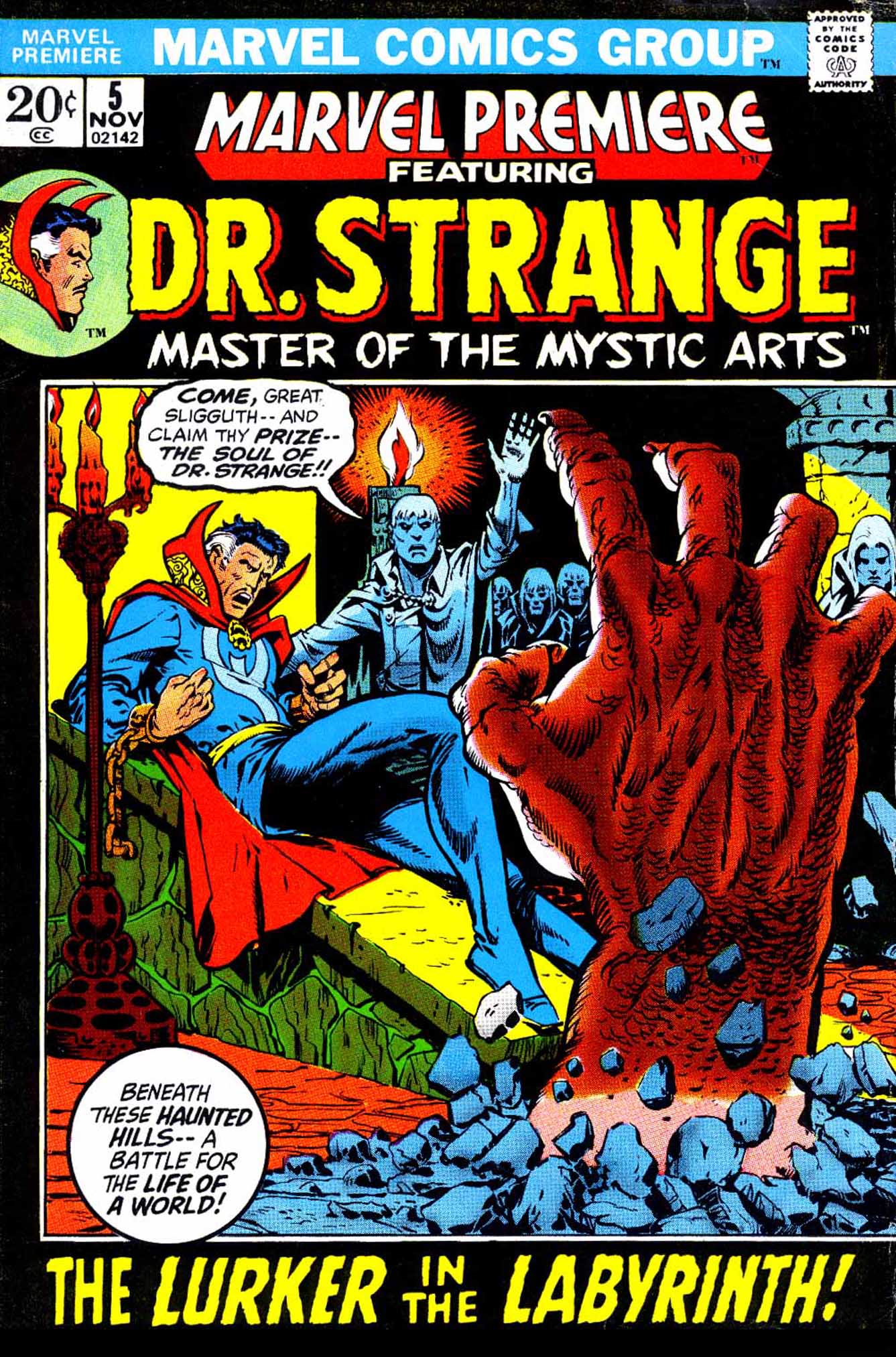 Read online Marvel Premiere comic -  Issue #5 - 1