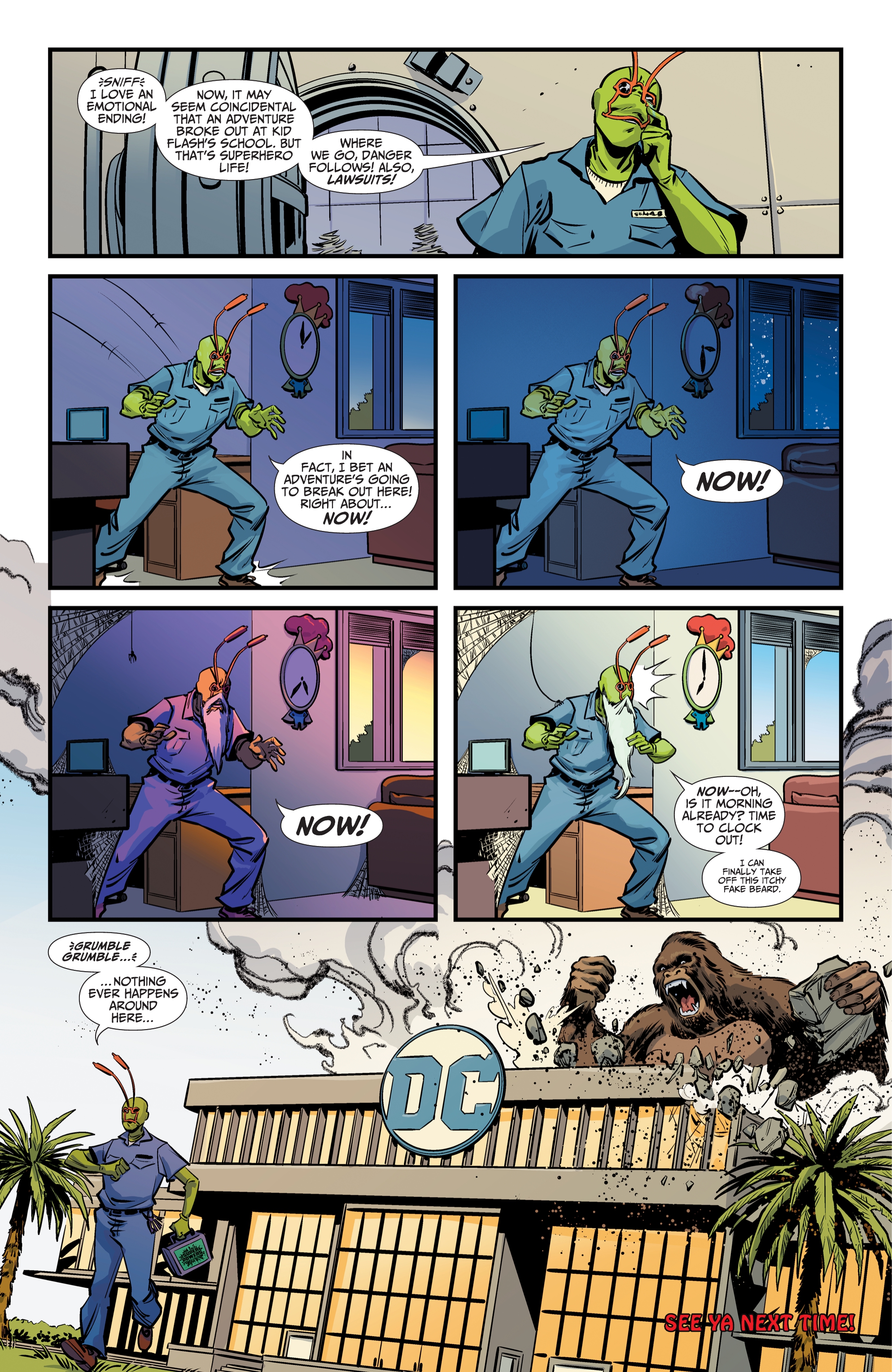 Read online Let Them Live: Unpublished Tales From The DC Vault comic -  Issue #4 - 21