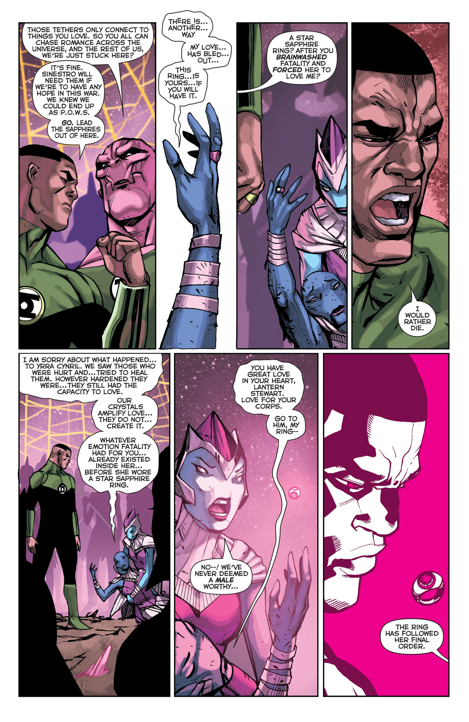 Read online Green Lantern/New Gods: Godhead comic -  Issue #8 - 18