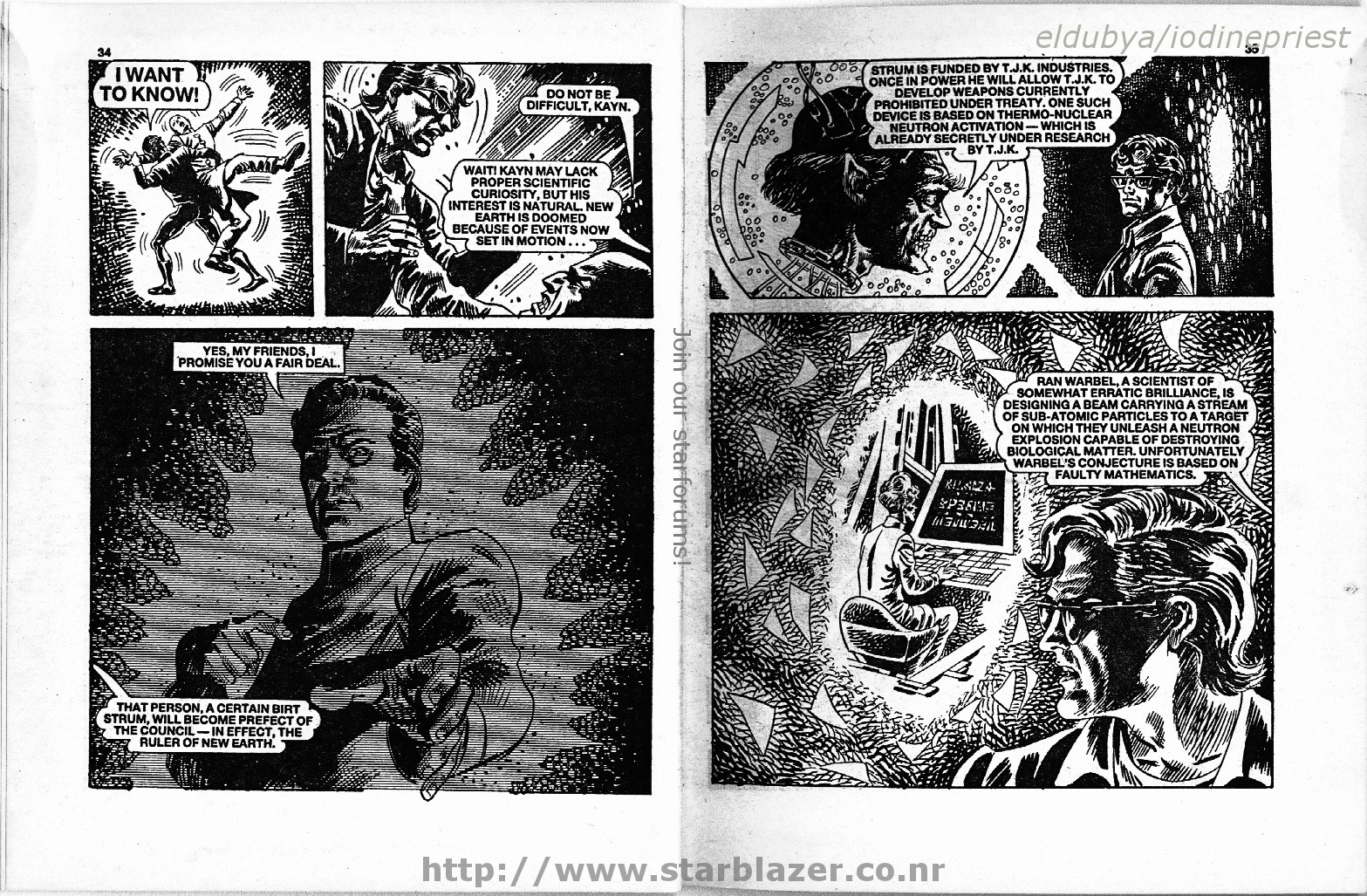 Read online Starblazer comic -  Issue #252 - 19