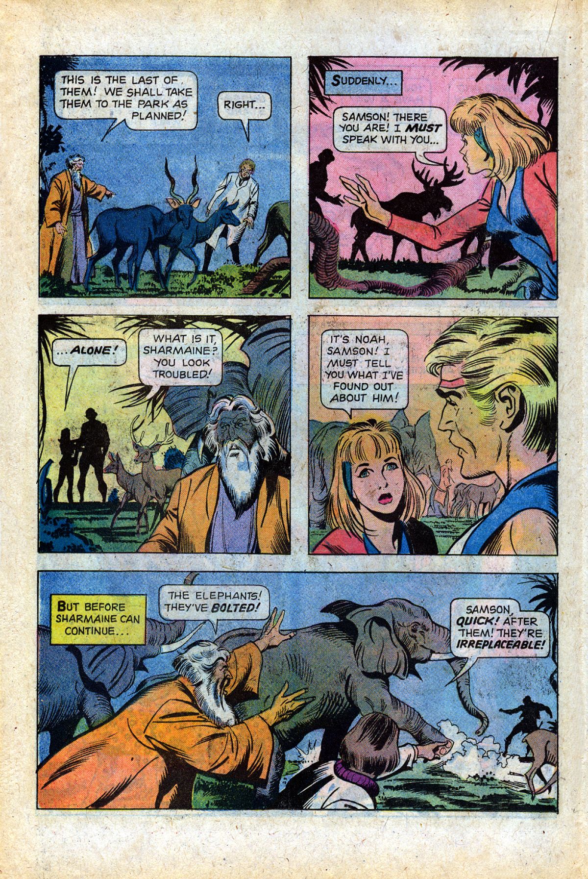 Read online Mighty Samson (1964) comic -  Issue #27 - 22