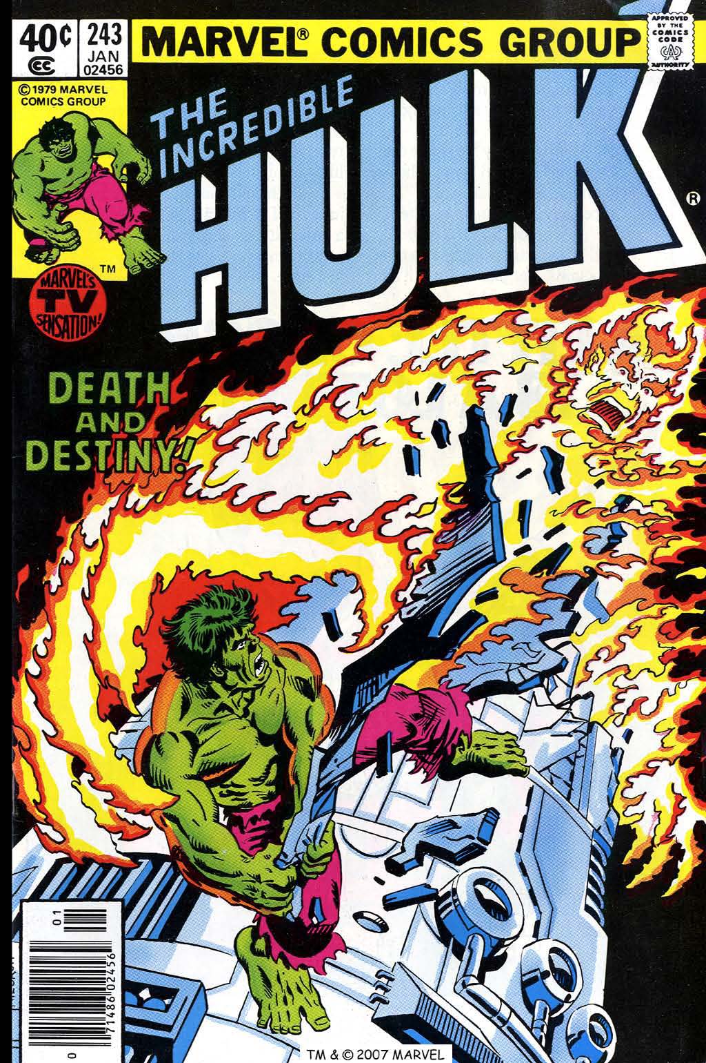 Read online The Incredible Hulk (1968) comic -  Issue #243 - 1