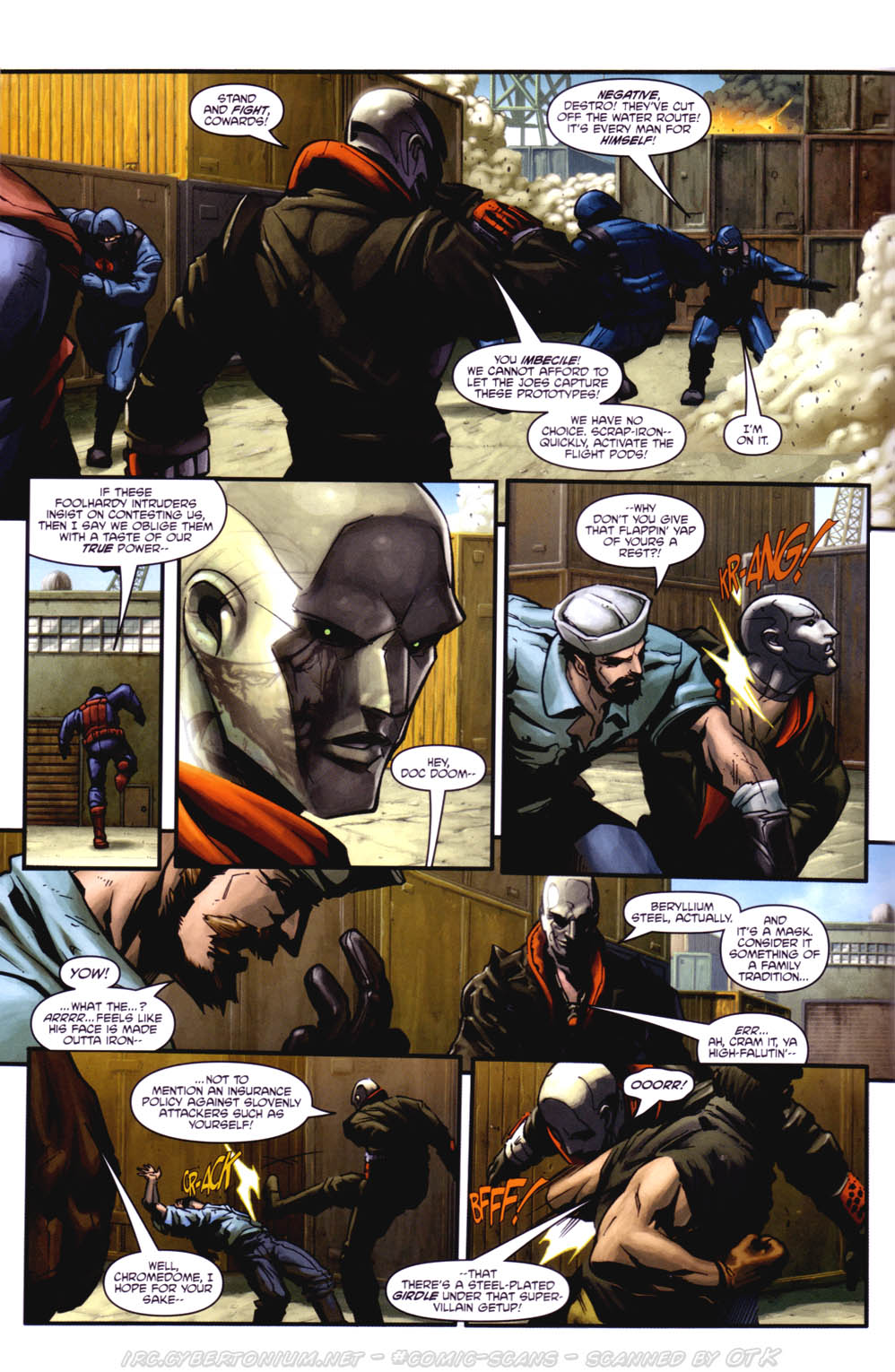 Read online Transformers/G.I. Joe: Divided Front comic -  Issue # Full - 8
