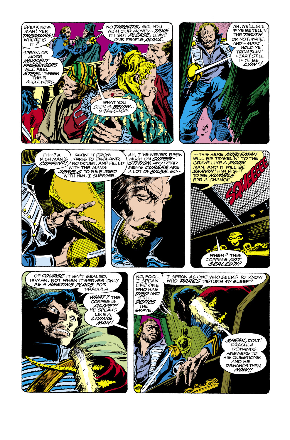 Read online Tomb of Dracula (1972) comic -  Issue #48 - 5