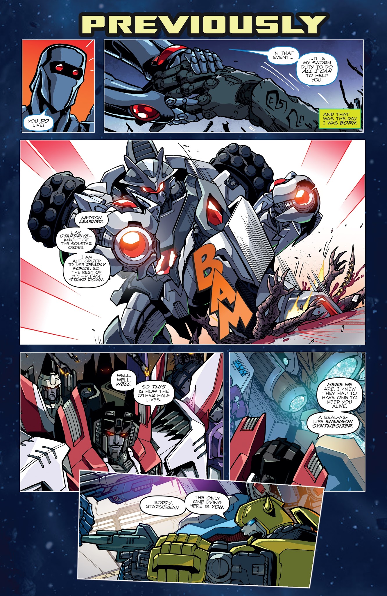 Read online ROM vs. Transformers: Shining Armor comic -  Issue #2 - 3