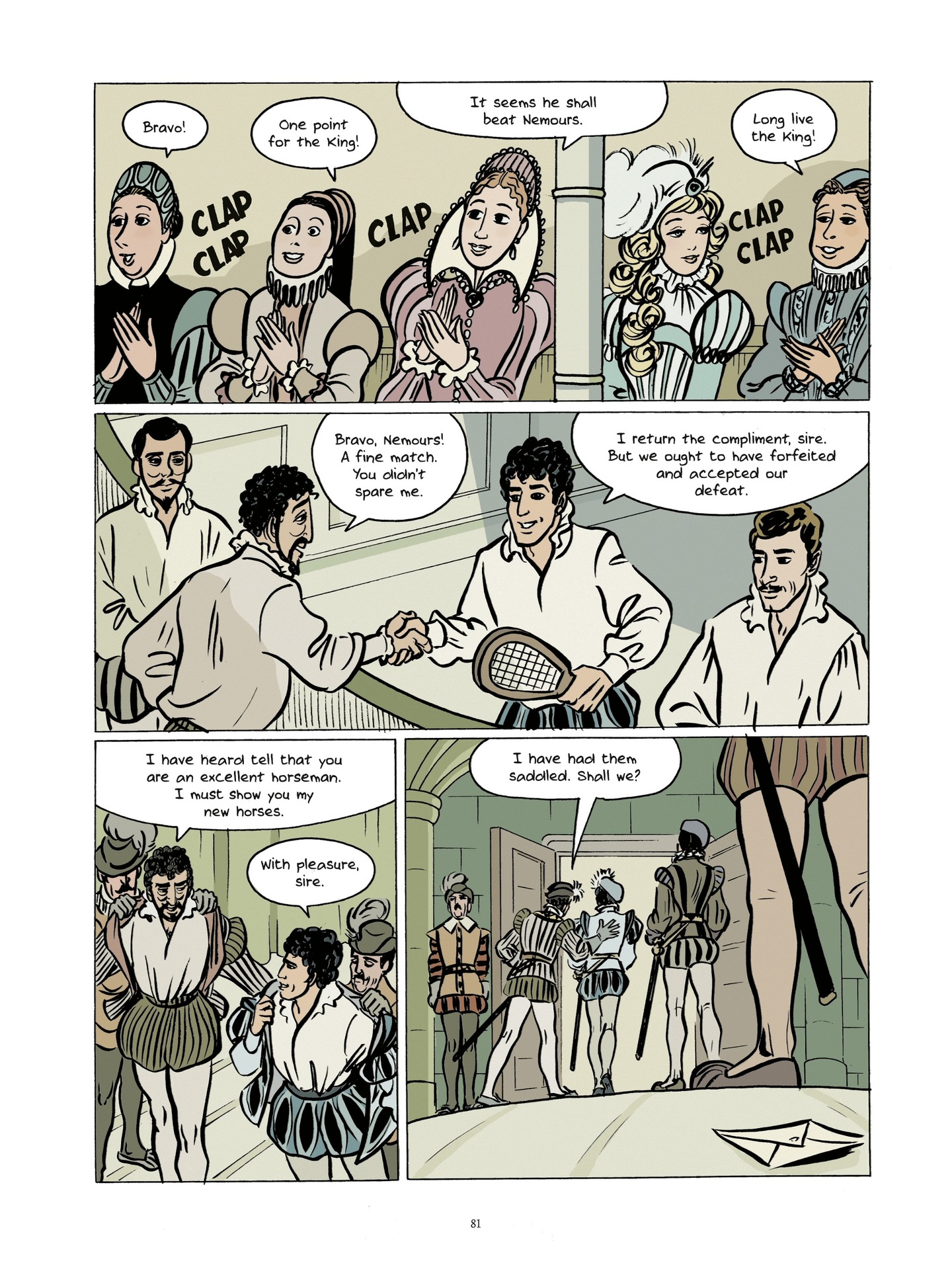 Read online The Princess of Clèves comic -  Issue # TPB (Part 1) - 75