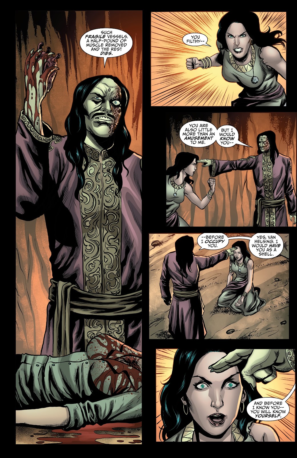 Read online Van Helsing: Sword of Heaven comic -  Issue #5 - 9