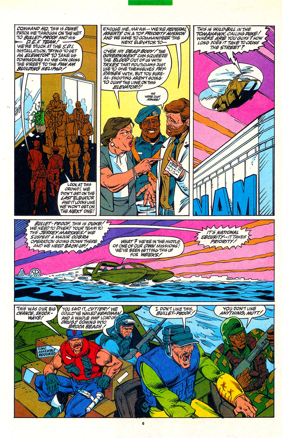 Read online G.I. Joe: A Real American Hero comic -  Issue #127 - 6