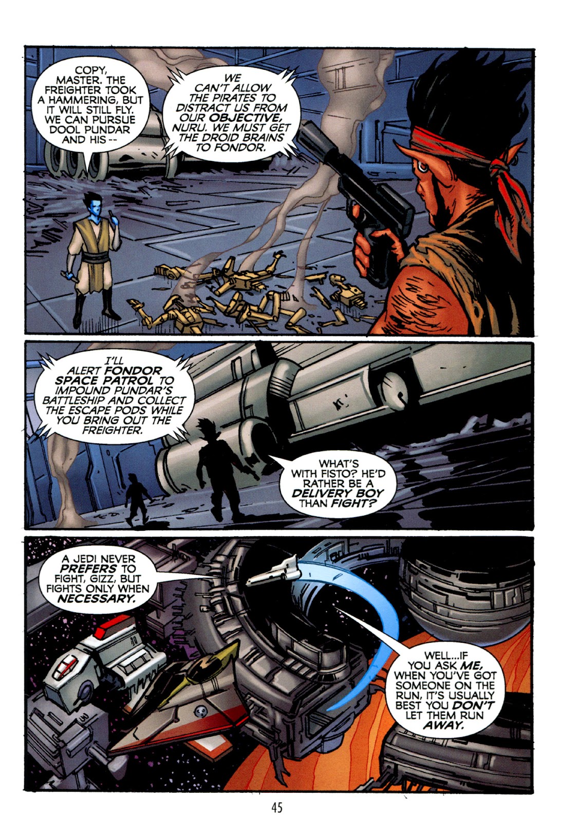 Star Wars: The Clone Wars - Strange Allies issue Full - Page 46