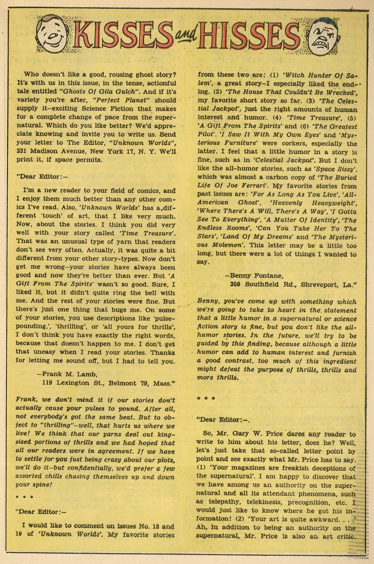 Read online Unknown Worlds comic -  Issue #23 - 15