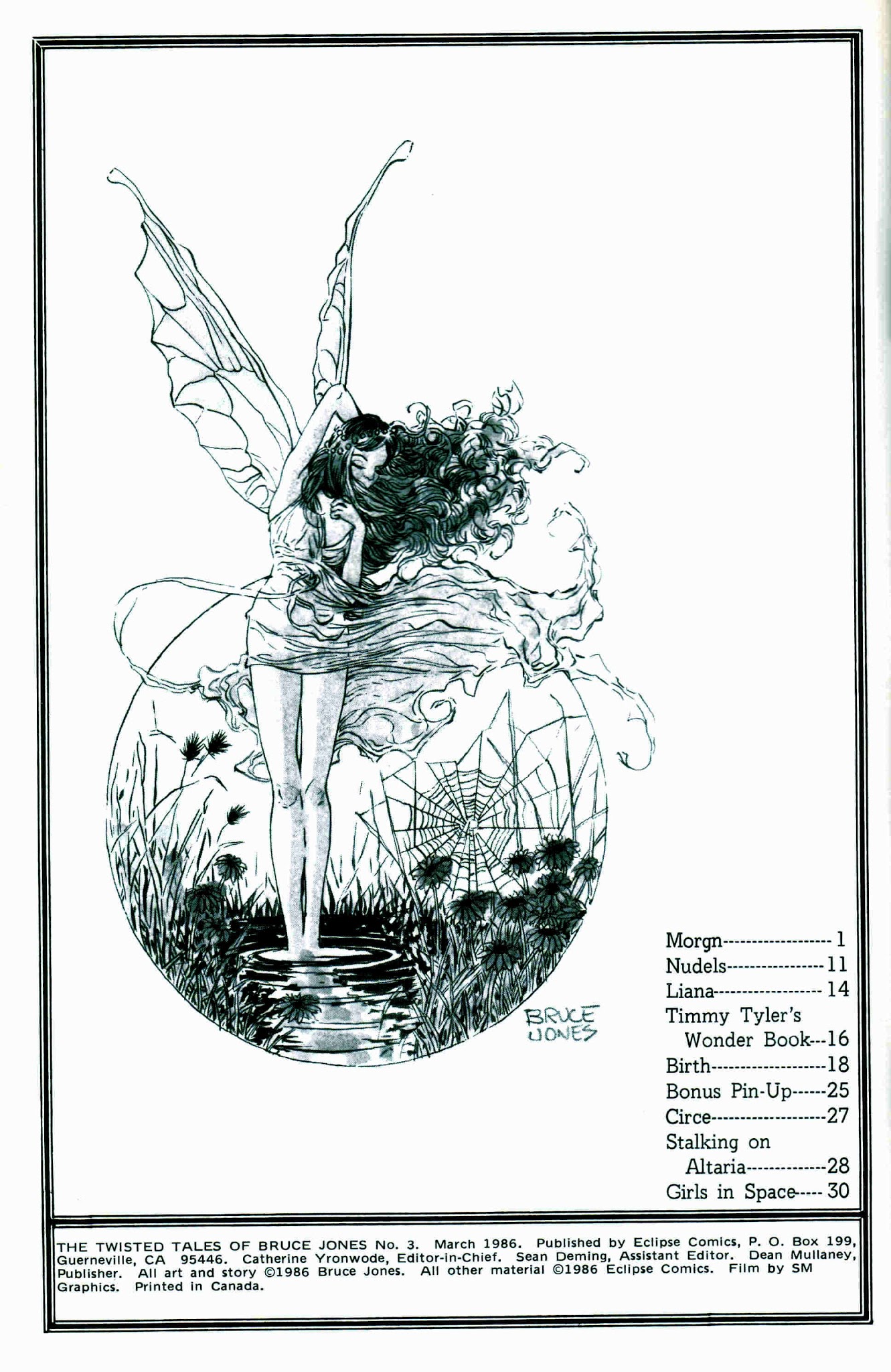 Read online The Twisted Tales of Bruce Jones comic -  Issue #3 - 2