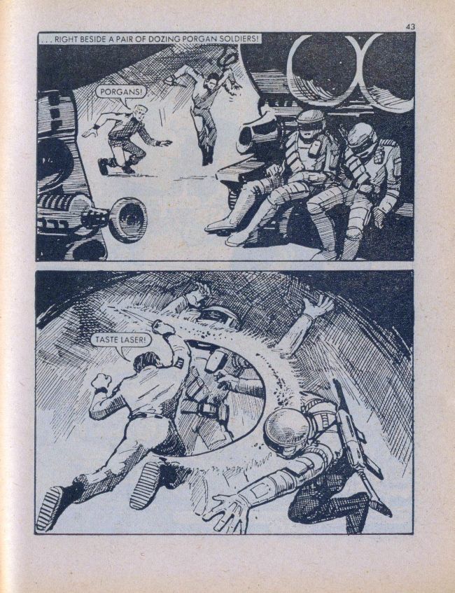 Read online Starblazer comic -  Issue #27 - 43