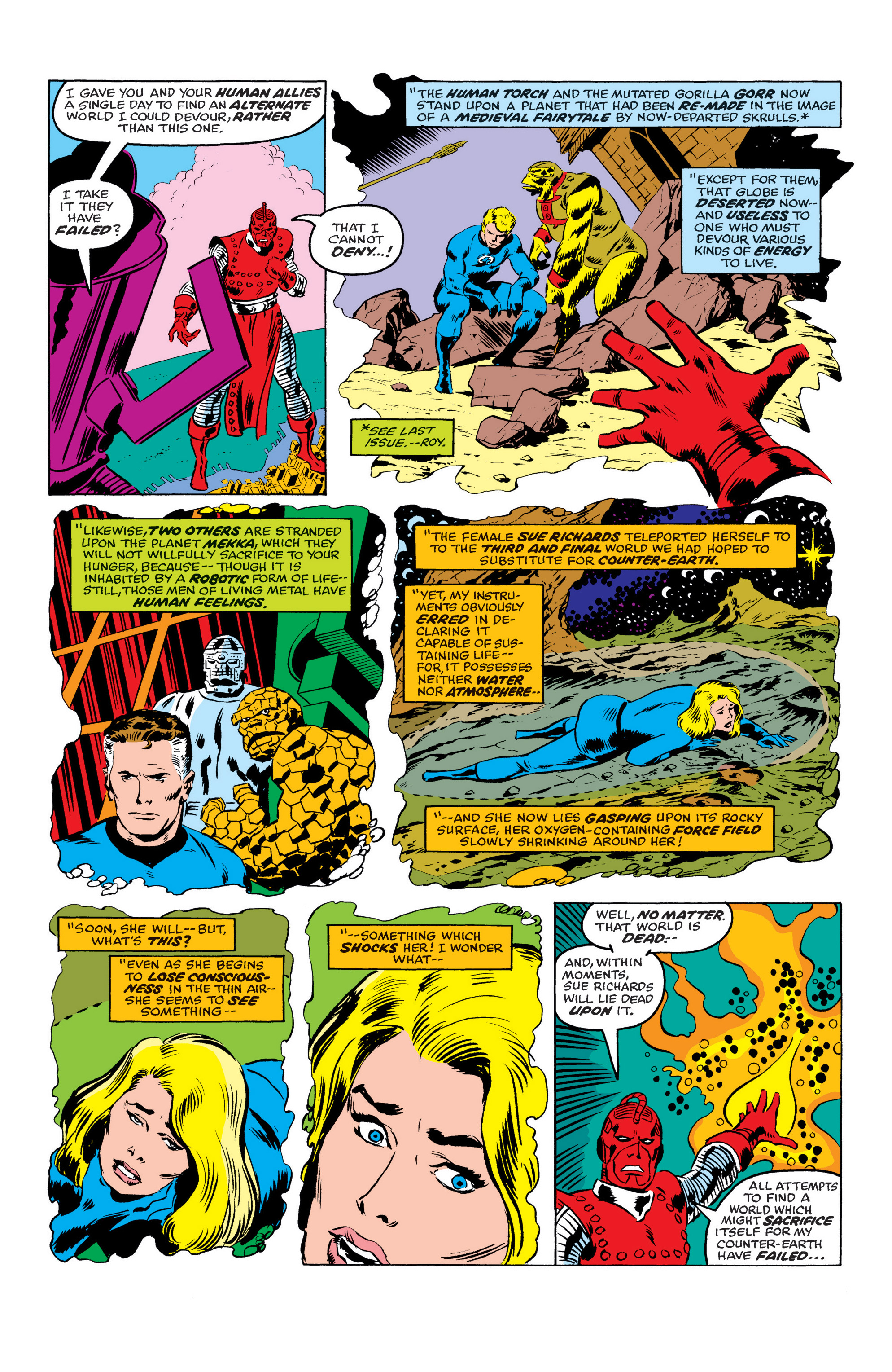 Read online Marvel Masterworks: The Fantastic Four comic -  Issue # TPB 16 (Part 3) - 100