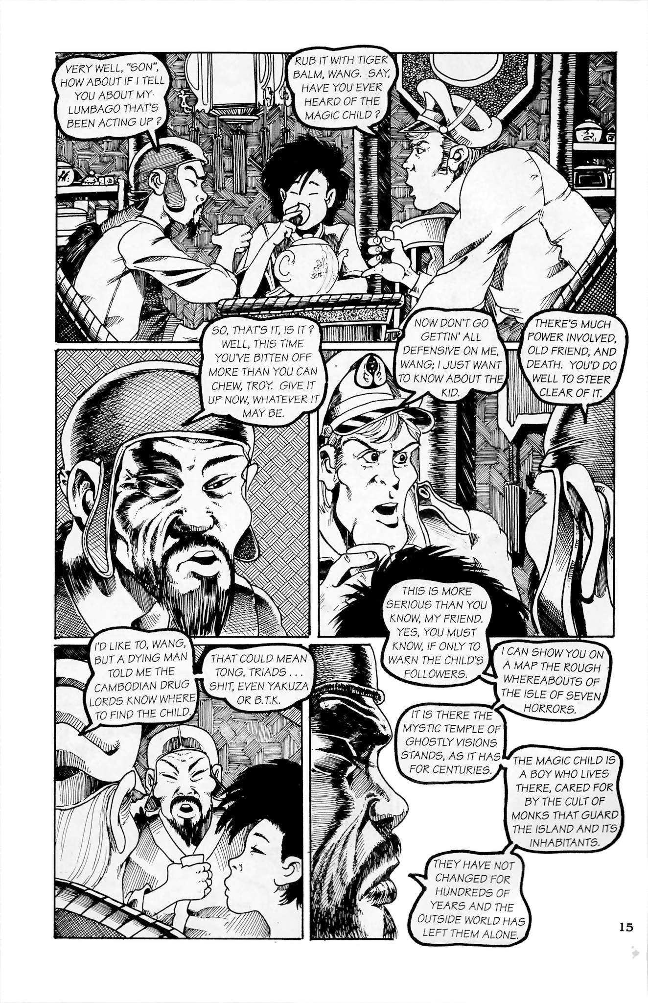 Read online China Sea (1991) comic -  Issue #1 - 17