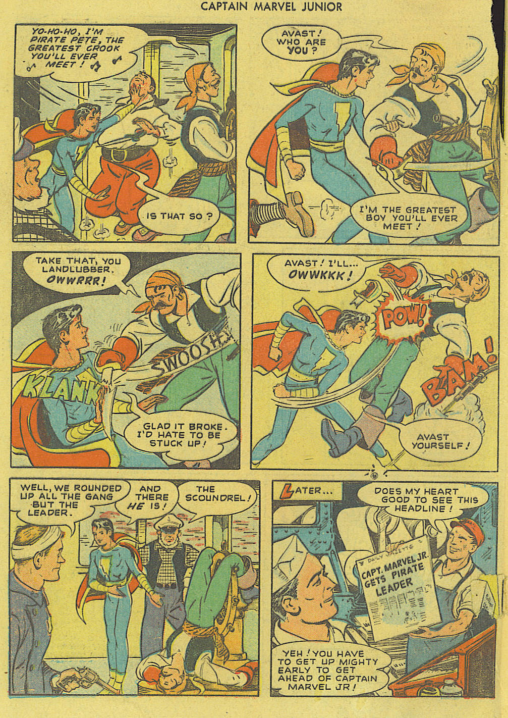 Read online Captain Marvel, Jr. comic -  Issue #67 - 31