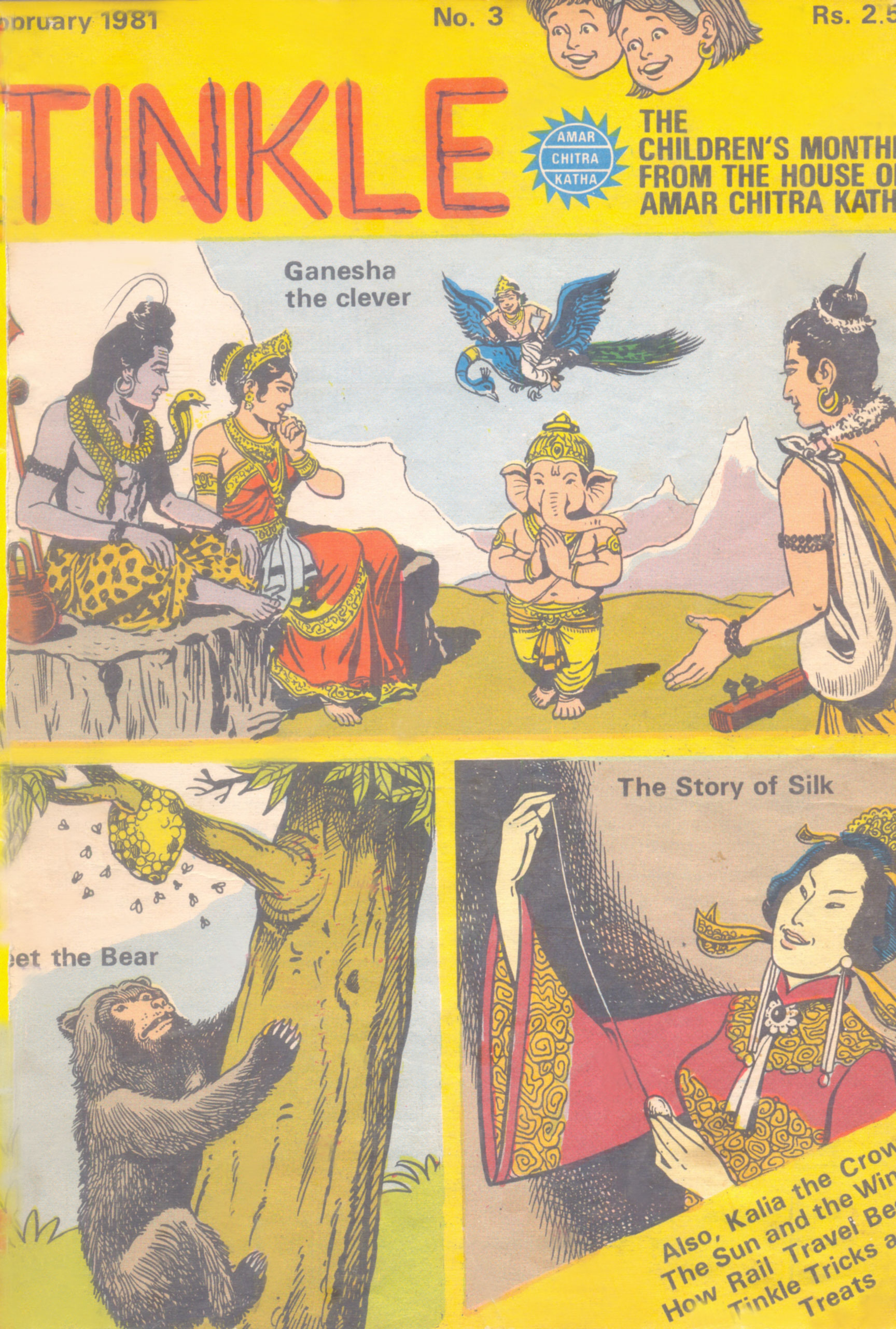 Read online Tinkle comic -  Issue #3 - 1