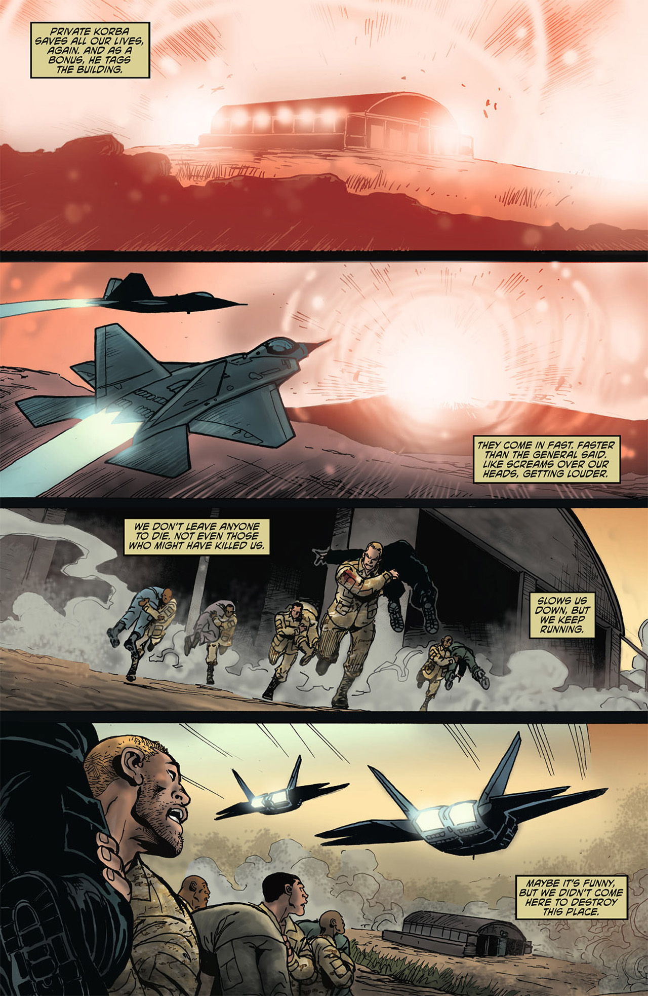 Read online Men of War (2011) comic -  Issue #6 - 17