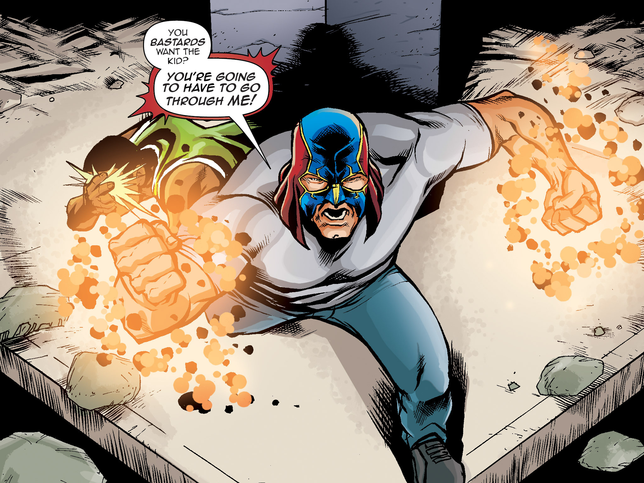 Read online The F1rst Hero comic -  Issue #2 - 56