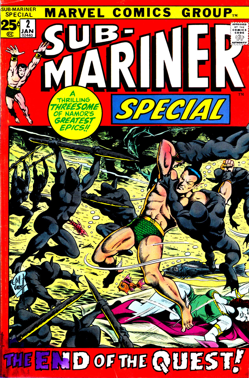 Read online The Sub-Mariner comic -  Issue # _Special 2 - 1
