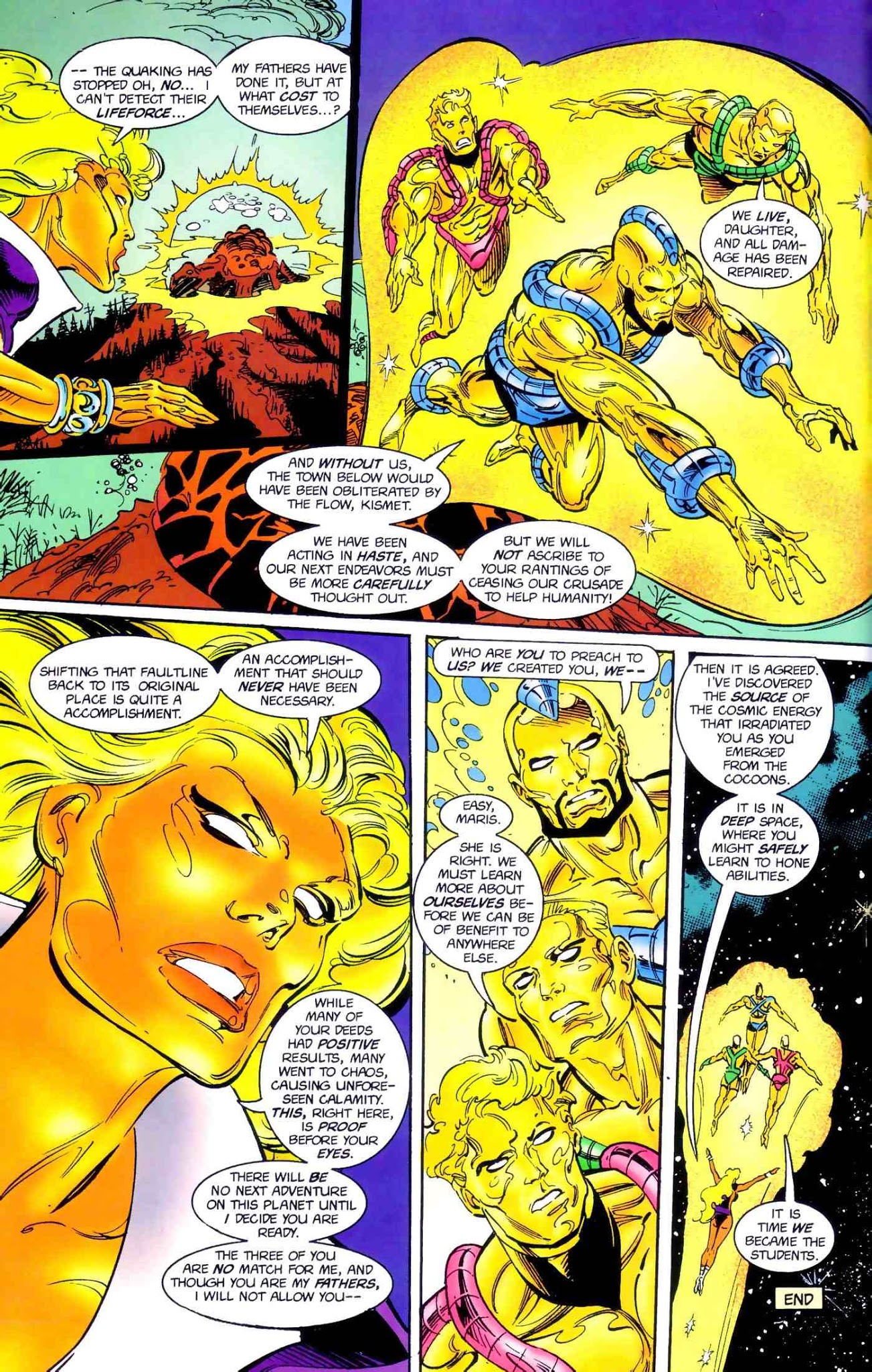 Read online Cosmic Powers Unlimited comic -  Issue #2 - 17