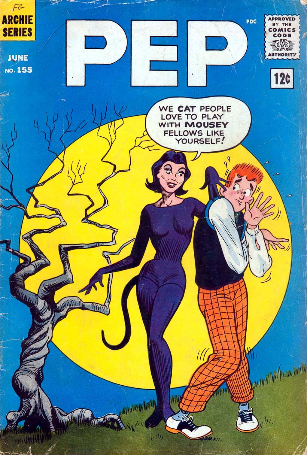 Read online Pep Comics comic -  Issue #155 - 1