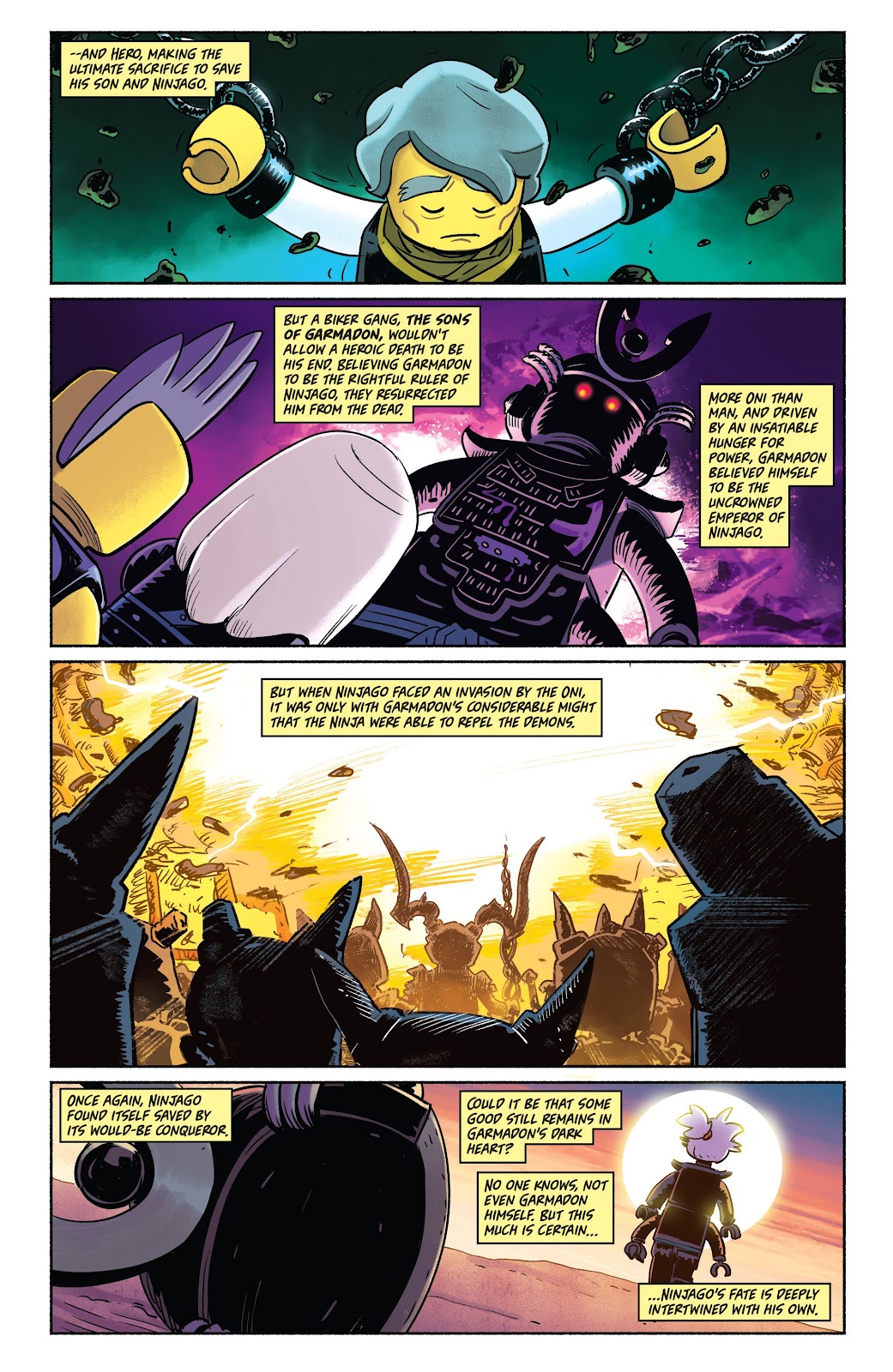 Lego Ninjago: Garmadon issue 1 - Page 4