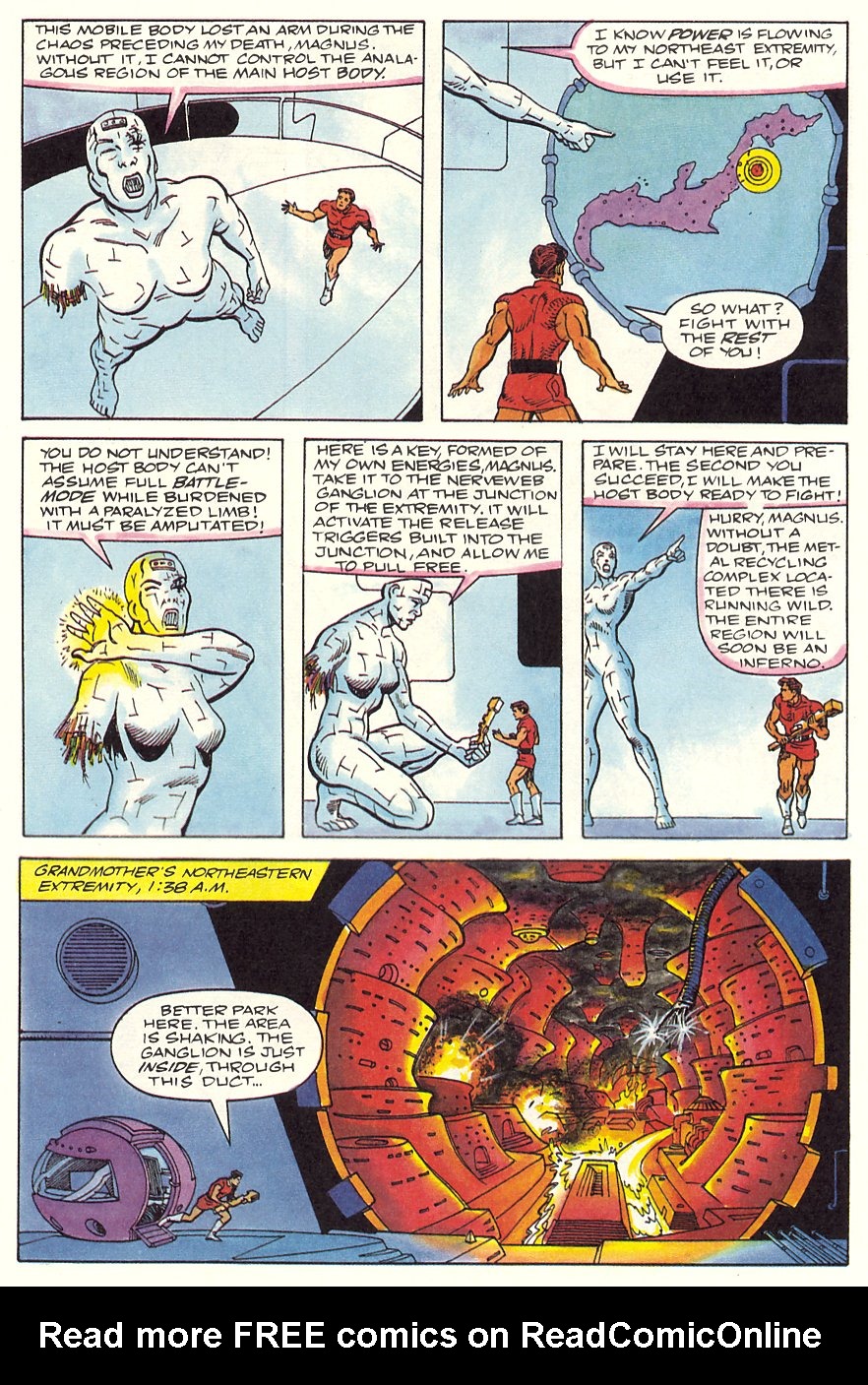 Read online Magnus Robot Fighter (1991) comic -  Issue #7 - 10