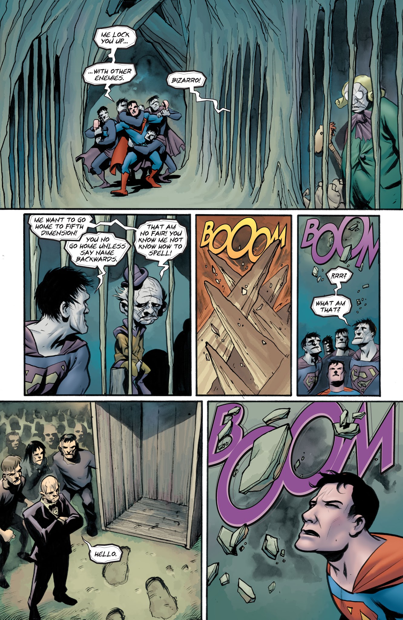 Read online Superman: Escape From Bizarro World comic -  Issue # TPB - 42