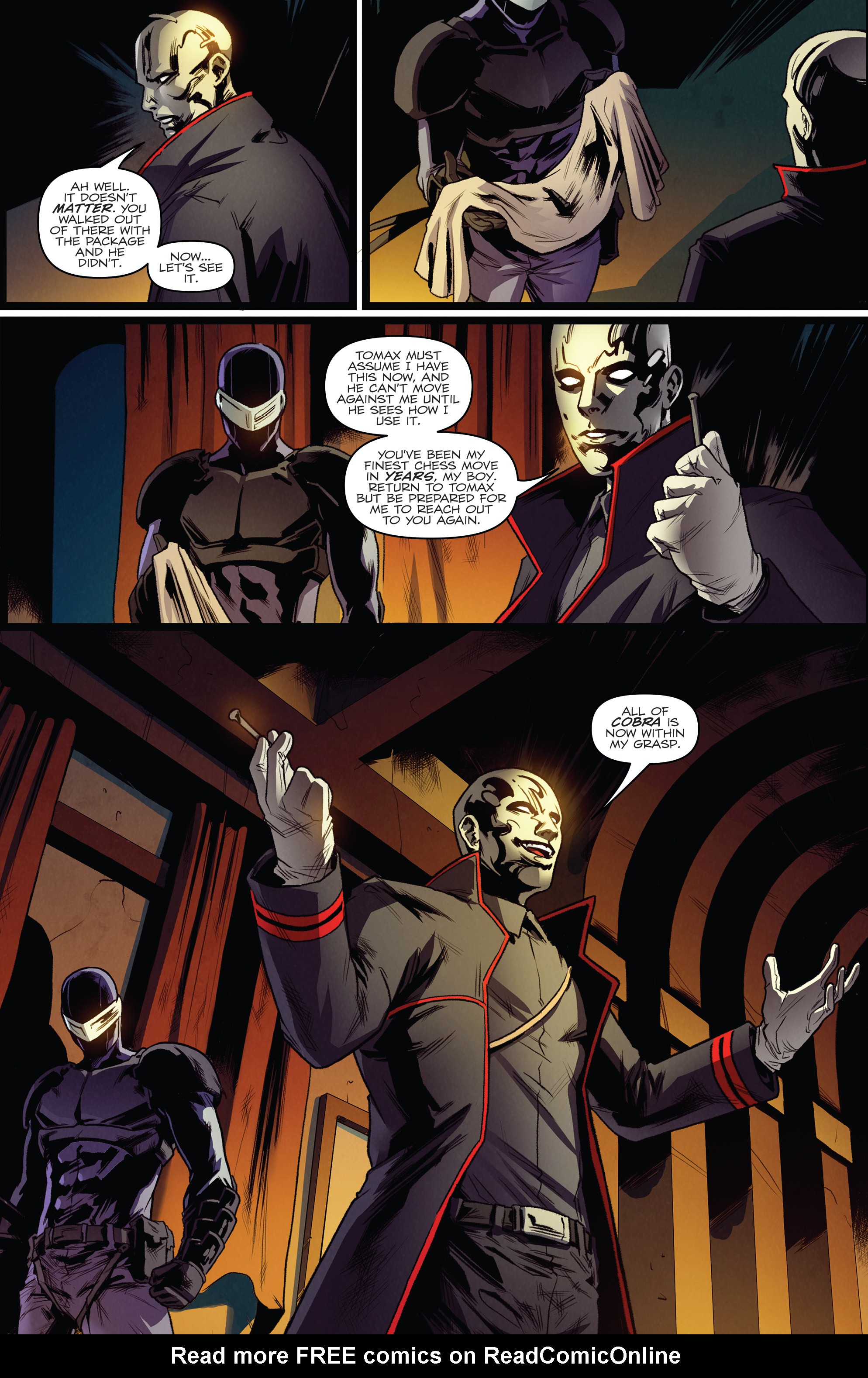 Read online G.I. Joe: Snake Eyes, Agent of Cobra comic -  Issue #5 - 19