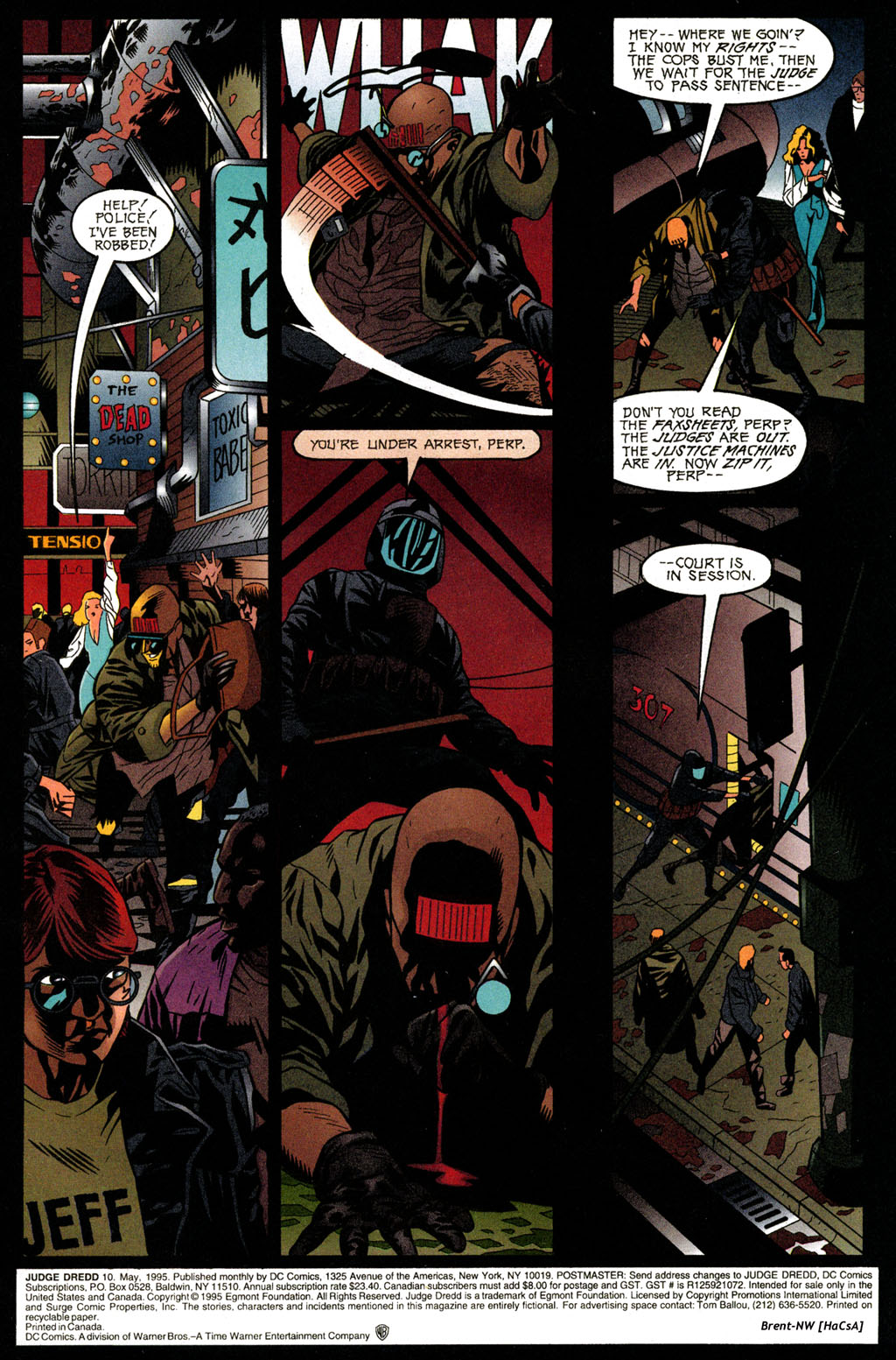 Read online Judge Dredd (1994) comic -  Issue #10 - 2