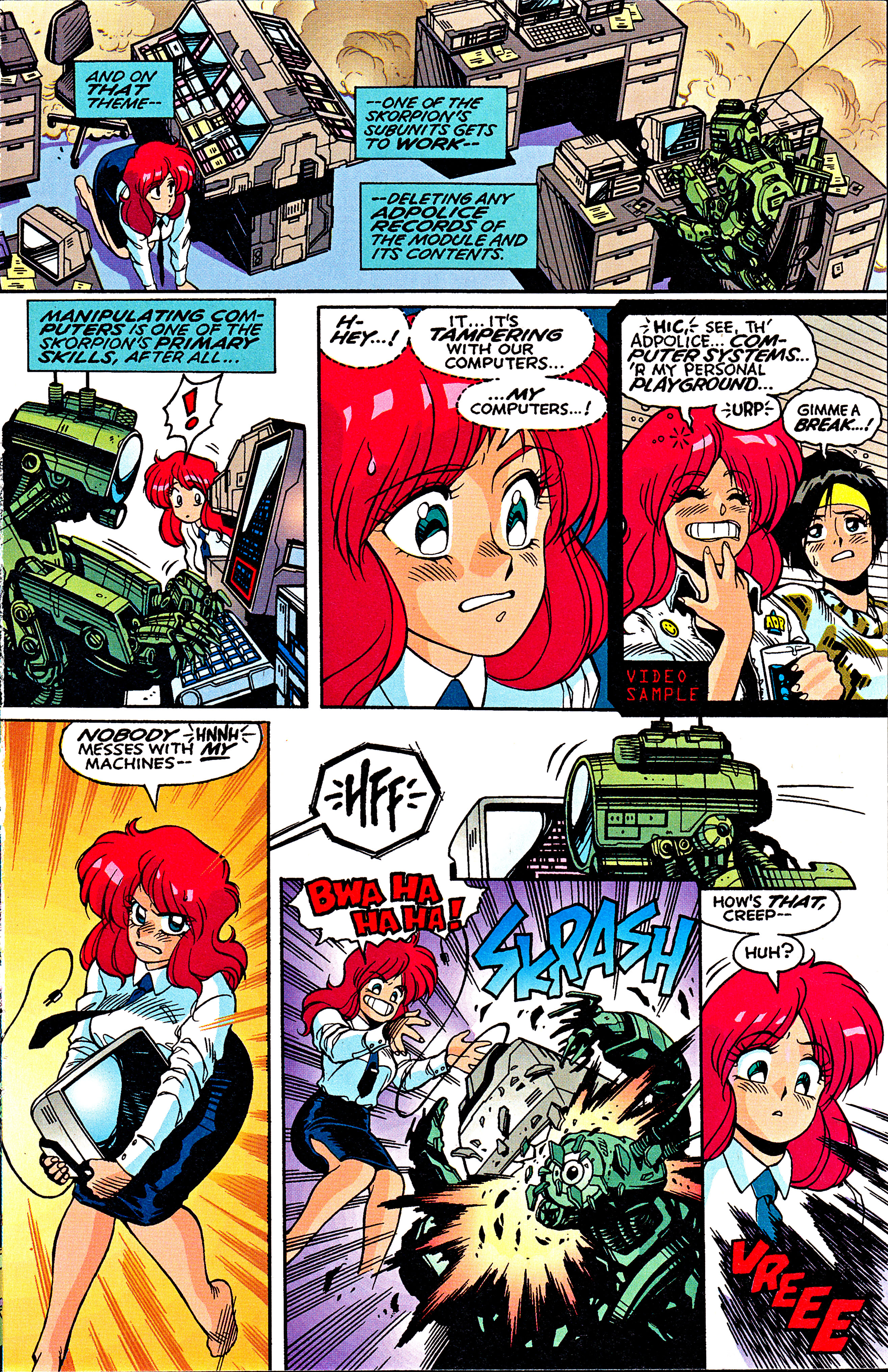 Read online Bubblegum Crisis: Grand Mal comic -  Issue #3 - 20