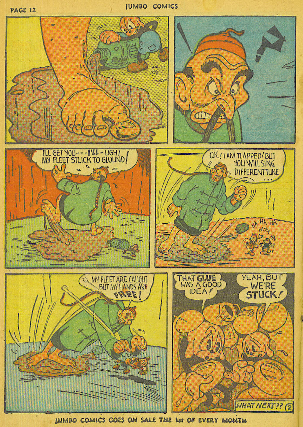 Read online Jumbo Comics comic -  Issue #14 - 14