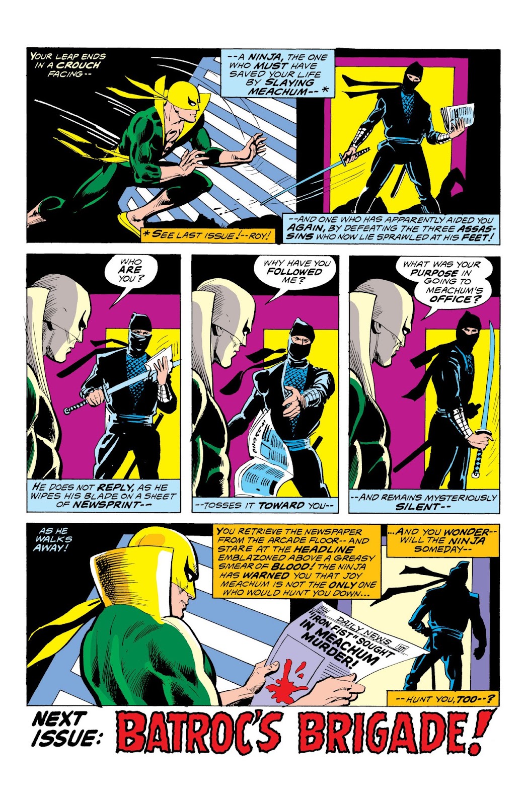 Marvel Masterworks: Iron Fist issue TPB 1 (Part 1) - Page 98