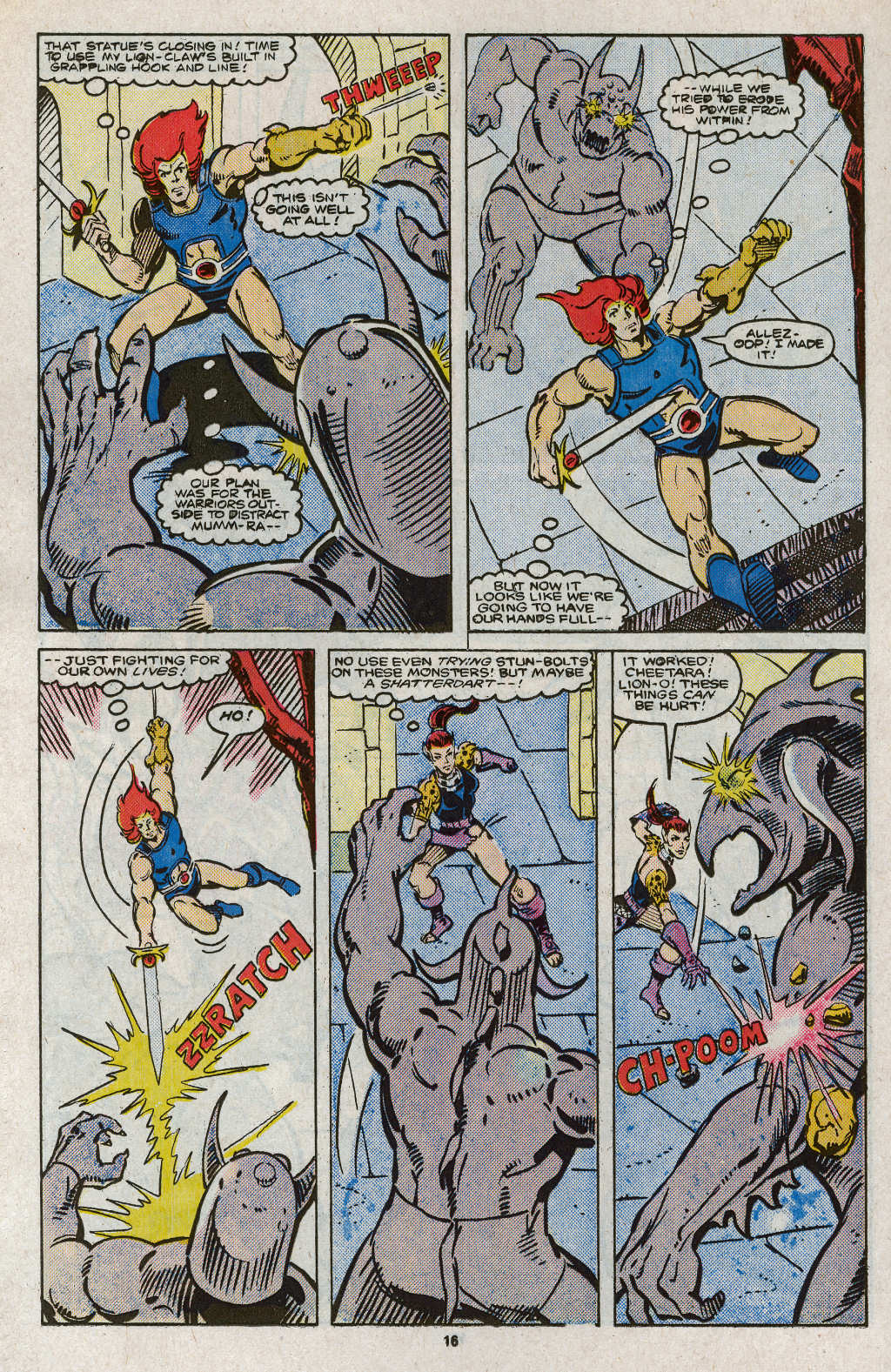 Read online ThunderCats (1985) comic -  Issue #6 - 22