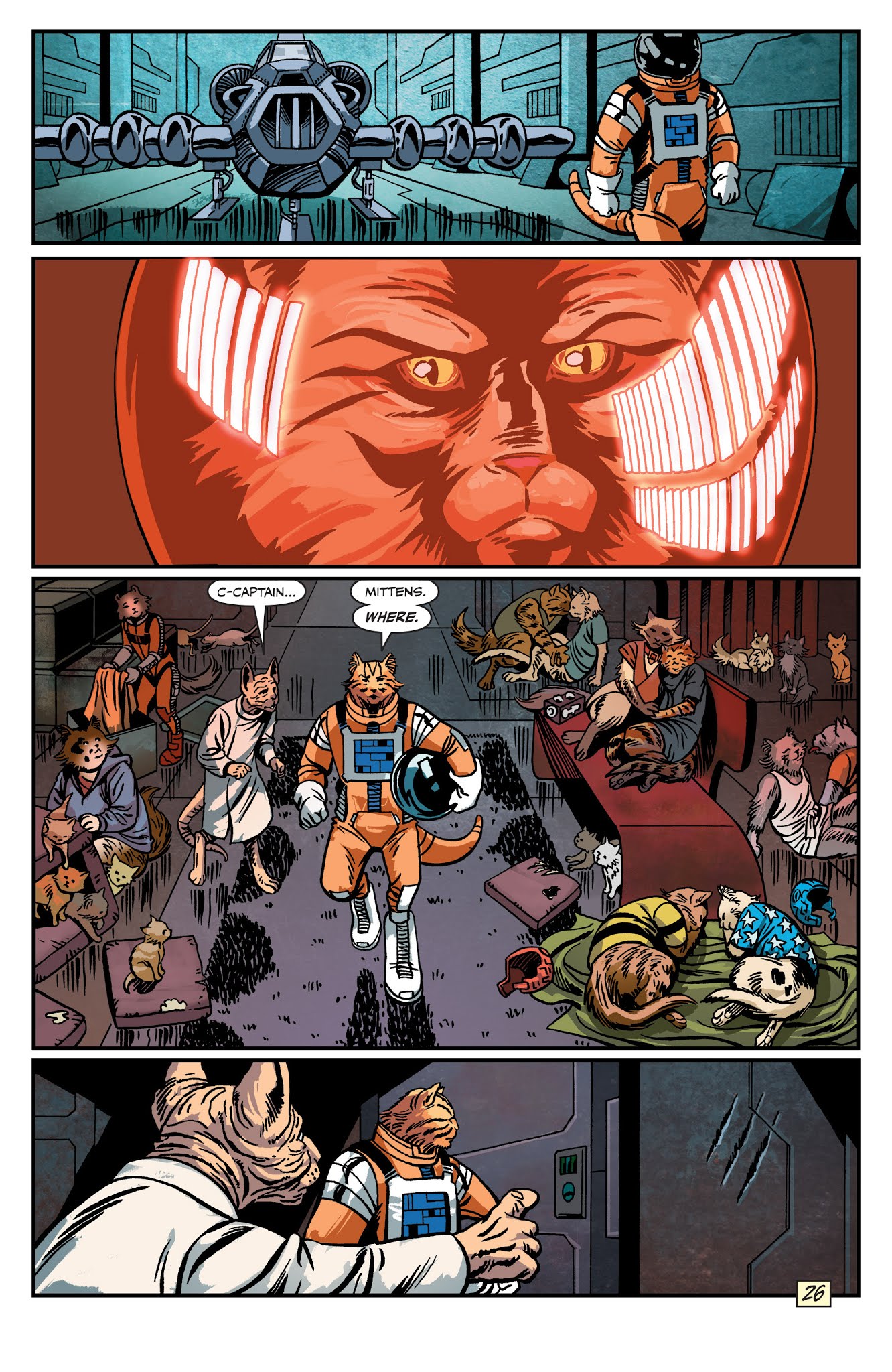 Read online Captain Ginger comic -  Issue #1 - 28