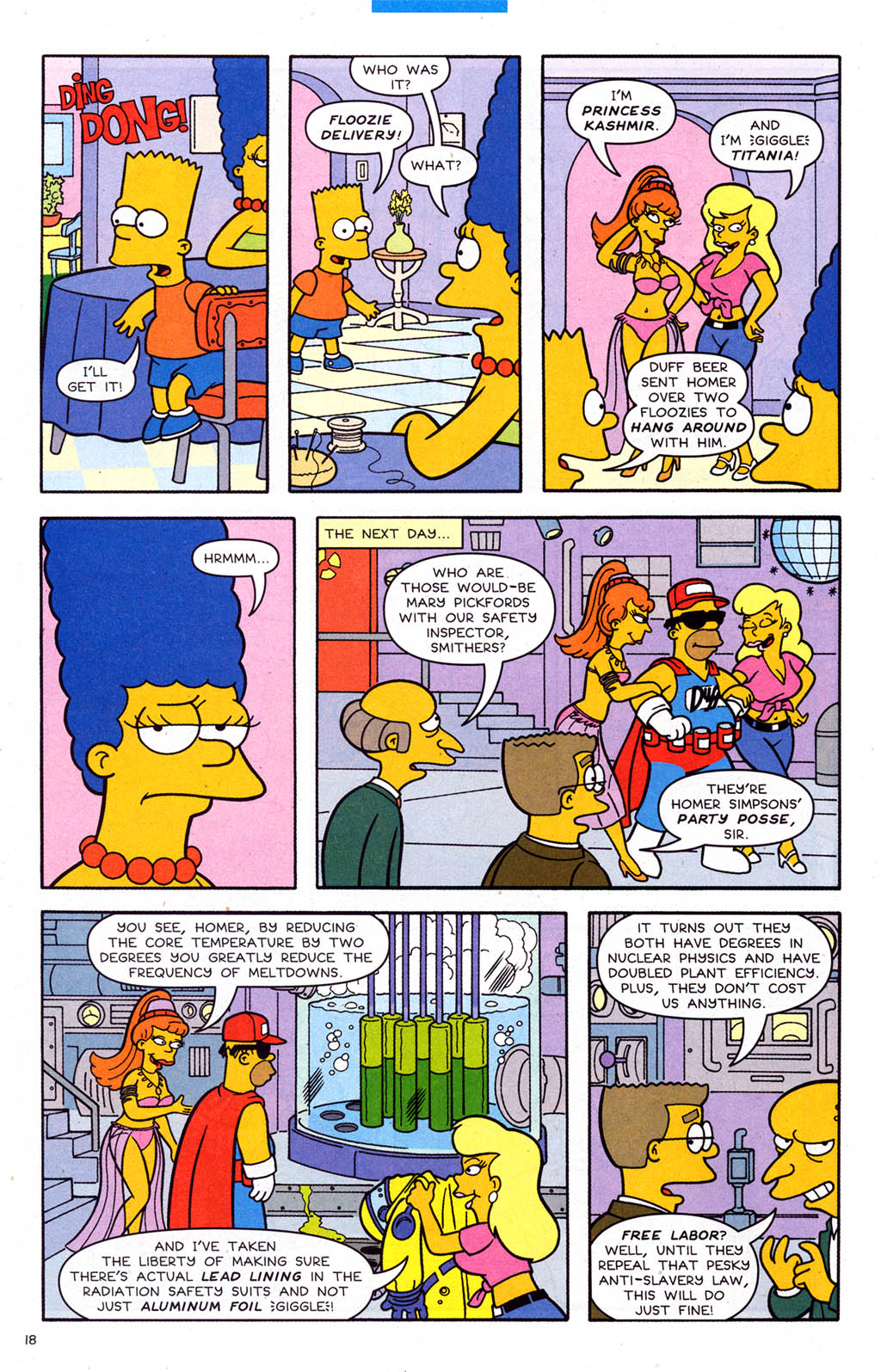 Read online Simpsons Comics comic -  Issue #104 - 19