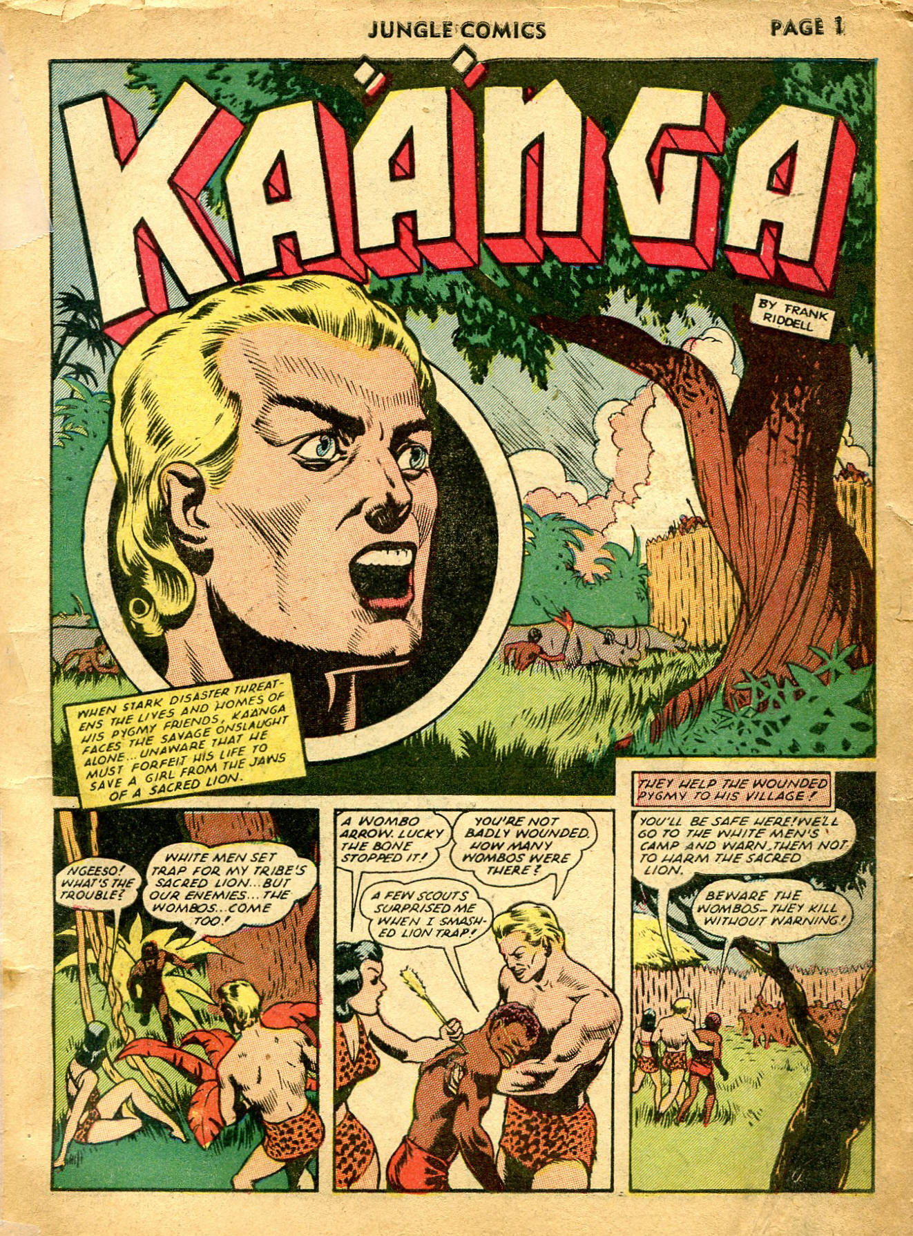 Read online Jungle Comics comic -  Issue #32 - 4