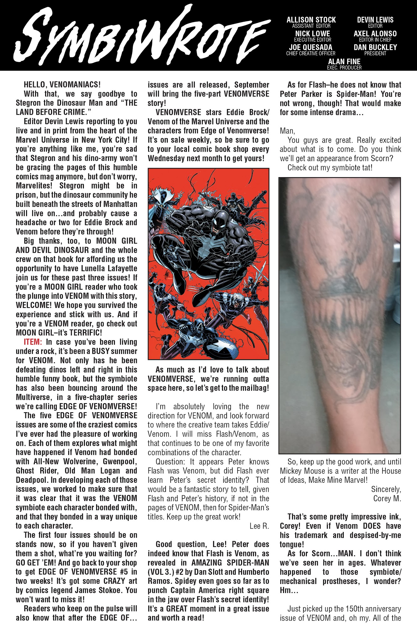 Read online Venom (2016) comic -  Issue #153 - 22