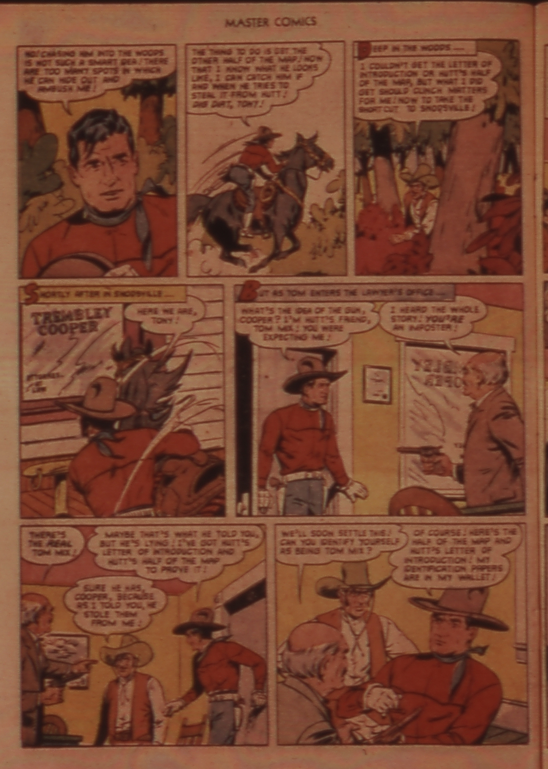 Read online Master Comics comic -  Issue #127 - 32