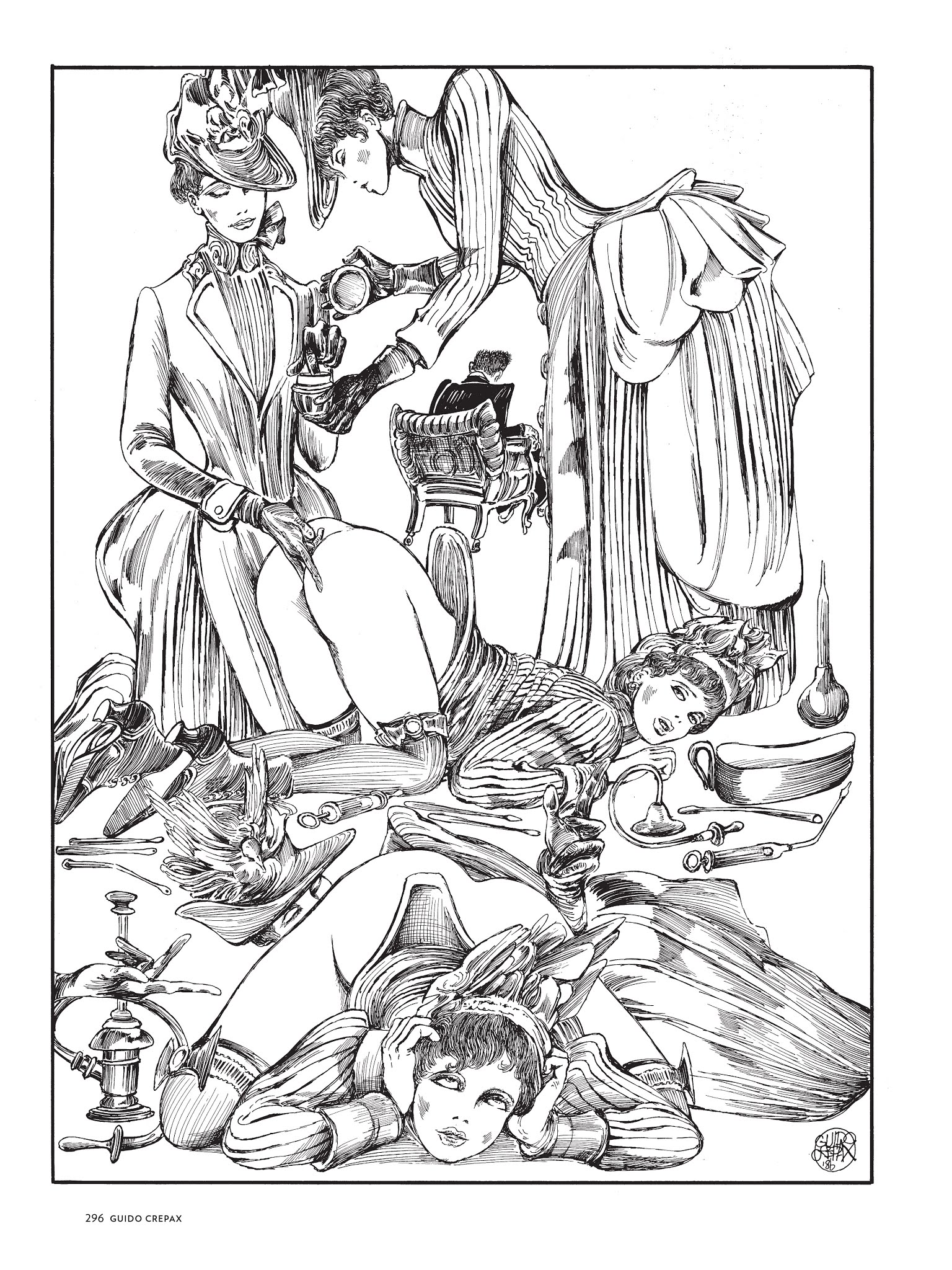 Read online The Complete Crepax comic -  Issue # TPB 3 - 283