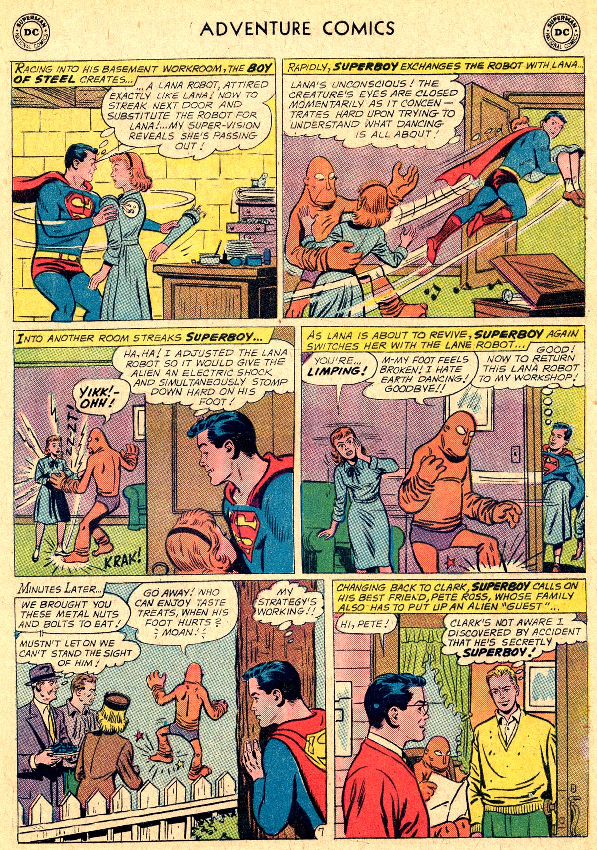 Read online Adventure Comics (1938) comic -  Issue #294 - 9