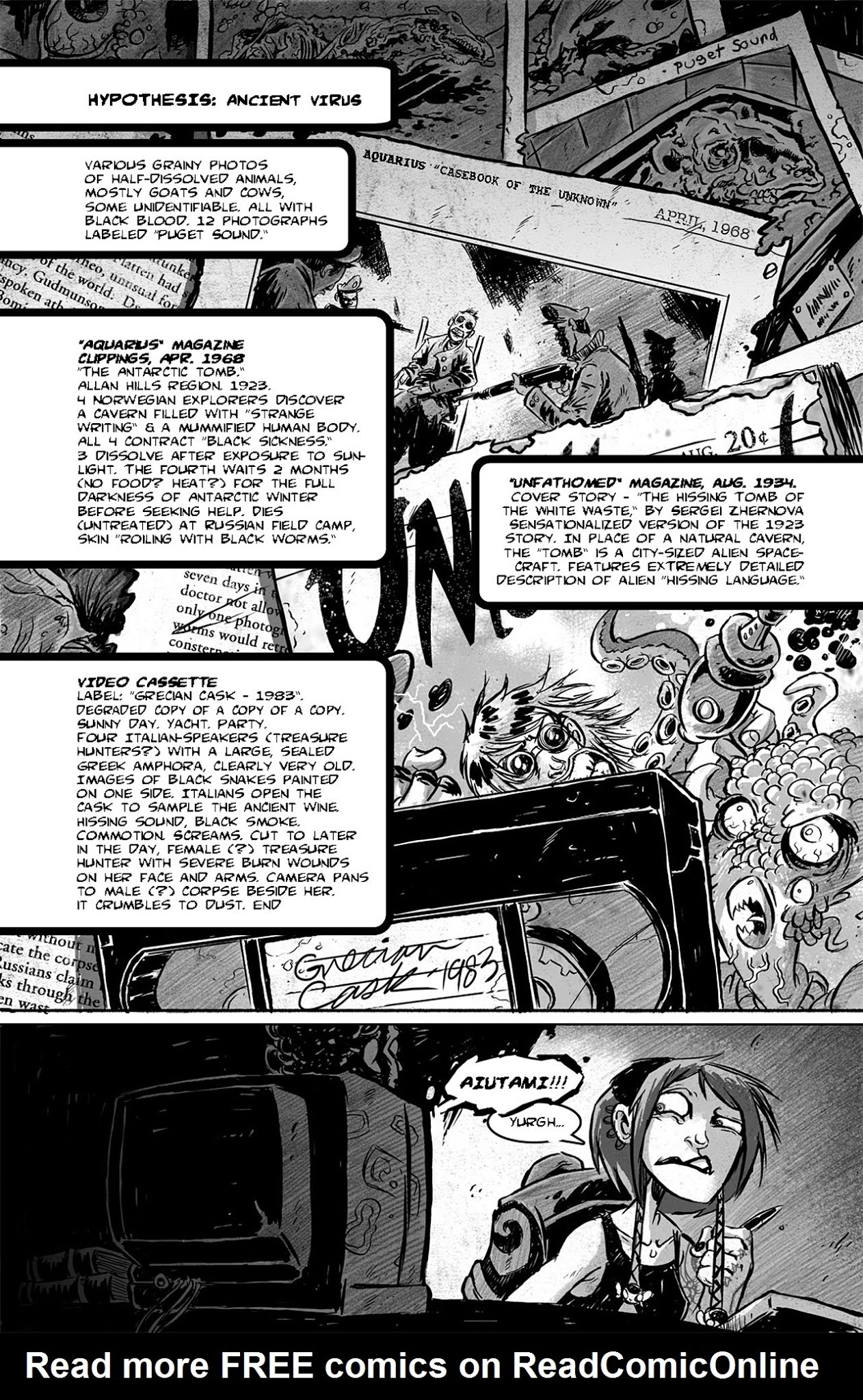 Read online Eldritch! comic -  Issue #3 - 16