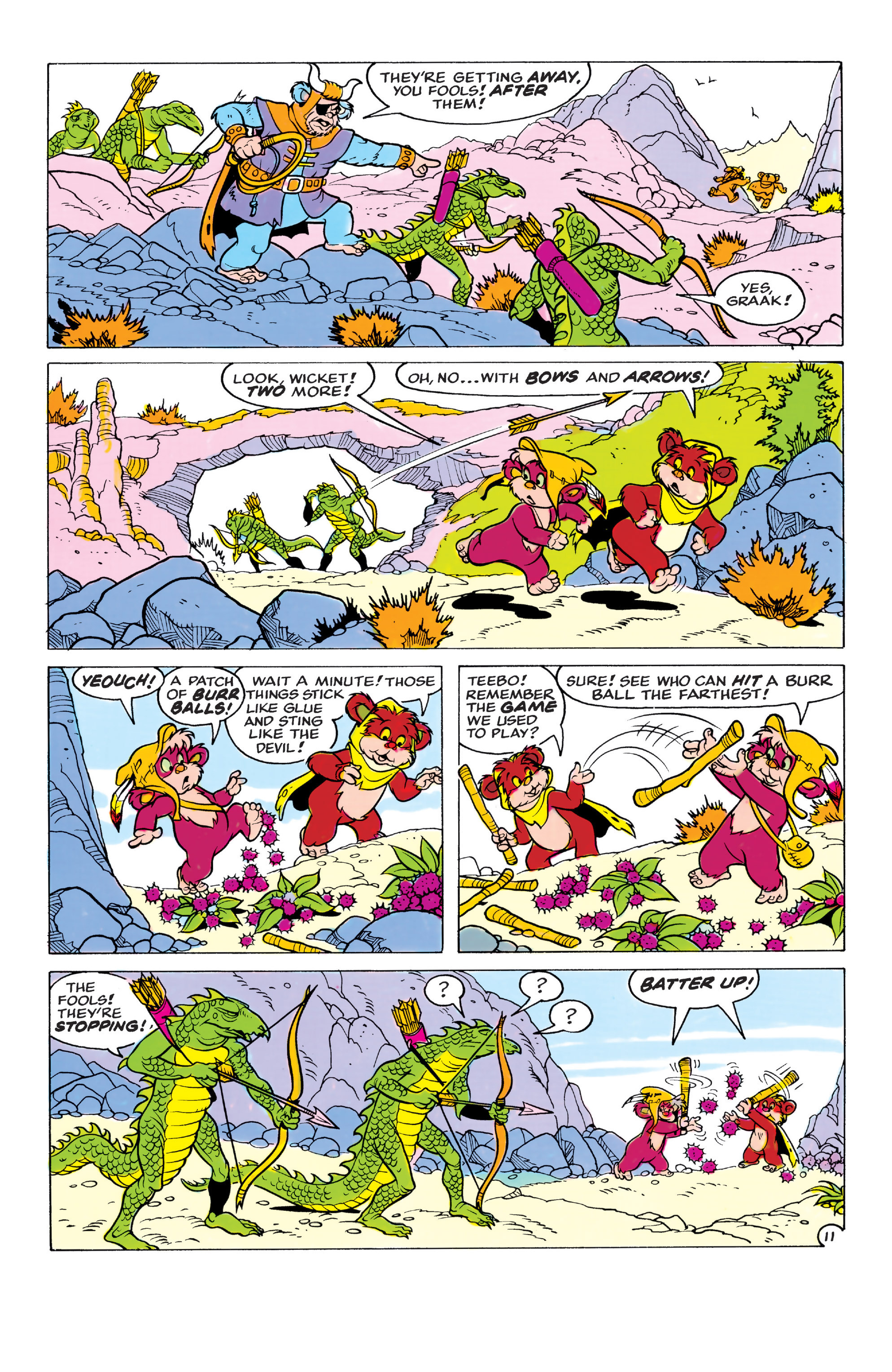 Read online Ewoks comic -  Issue #4 - 12
