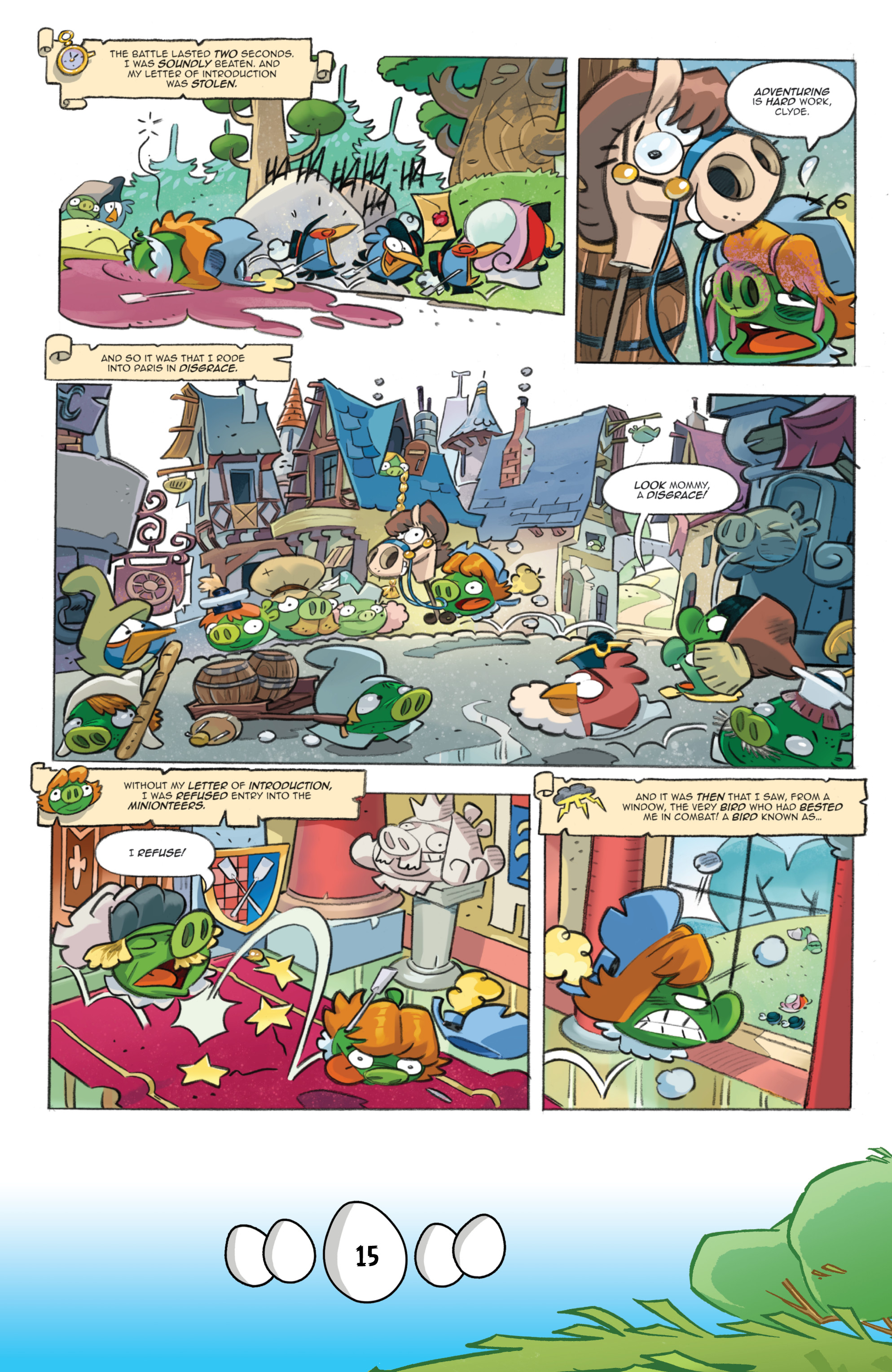 Read online Angry Birds Comics Vol. 4: Fly Off The Handle comic -  Issue # Full - 16