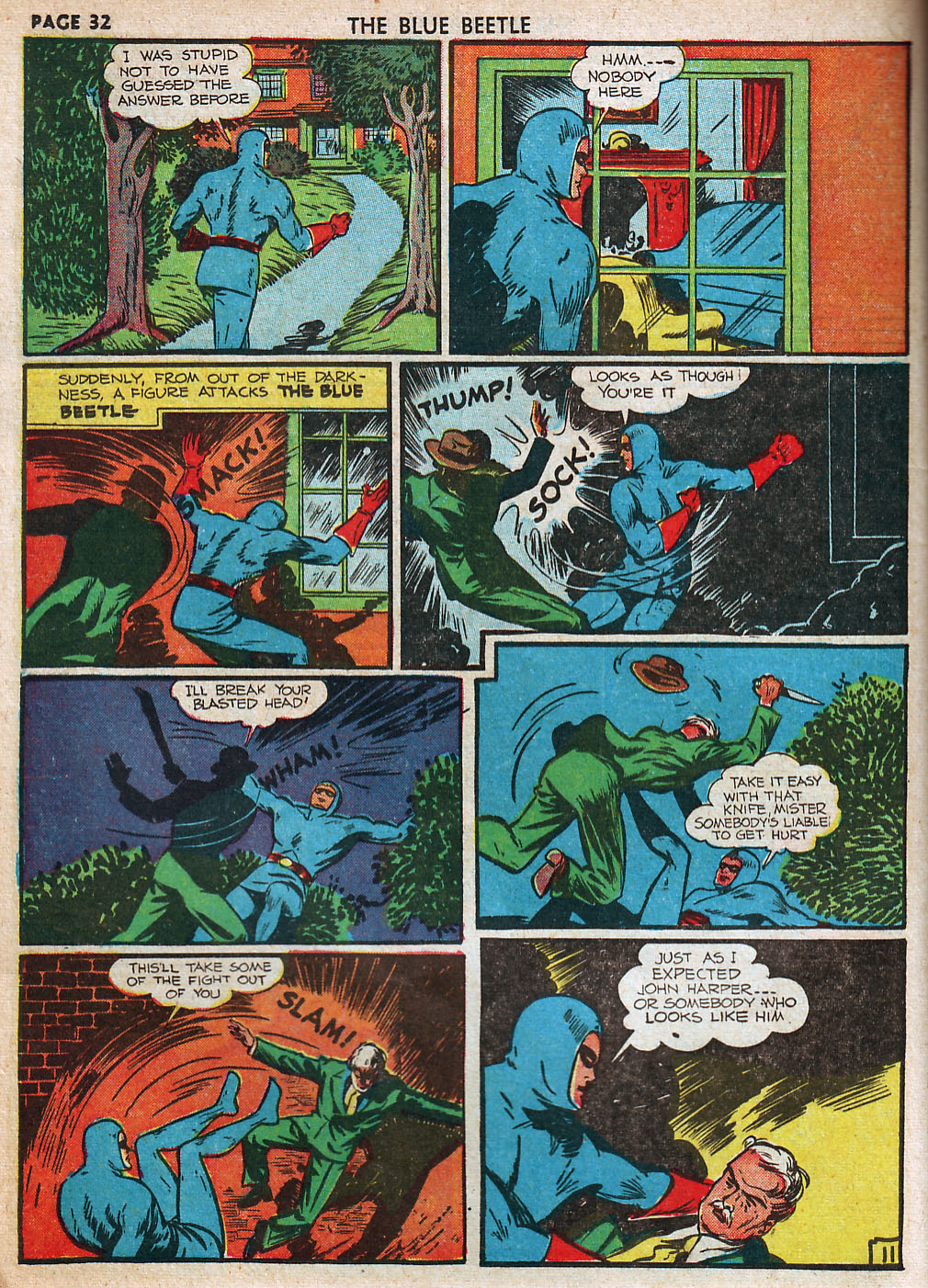 Read online The Blue Beetle comic -  Issue #11 - 34