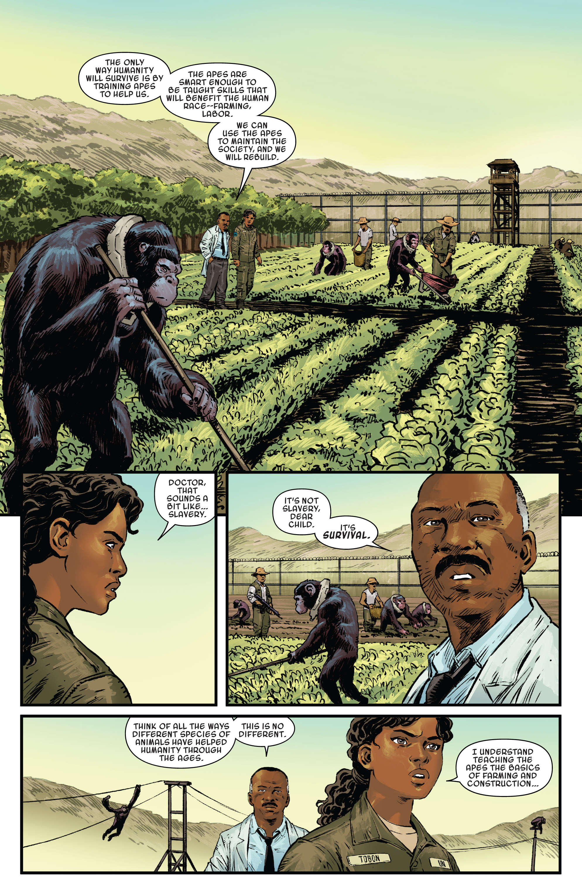 Read online Planet of the Apes (2023) comic -  Issue #2 - 14