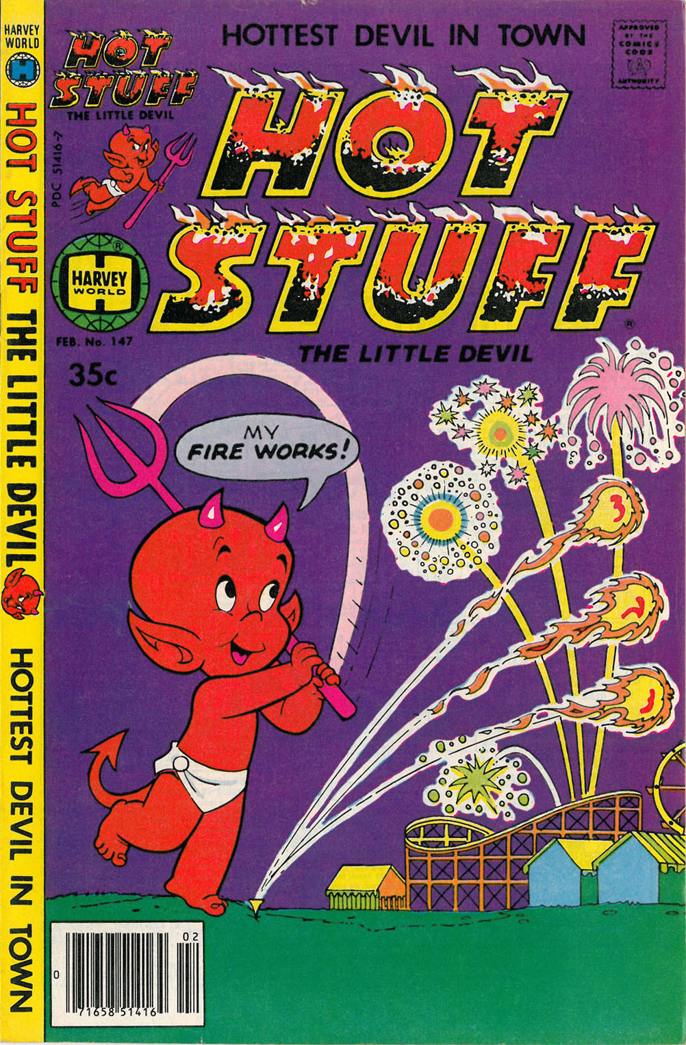 Read online Hot Stuff, the Little Devil comic -  Issue #147 - 1