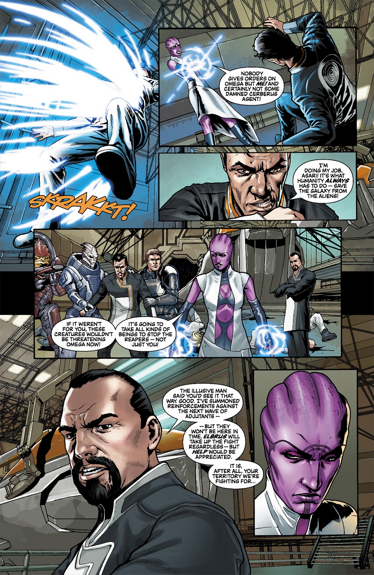 Read online Mass Effect: Invasion comic -  Issue #1 - 19