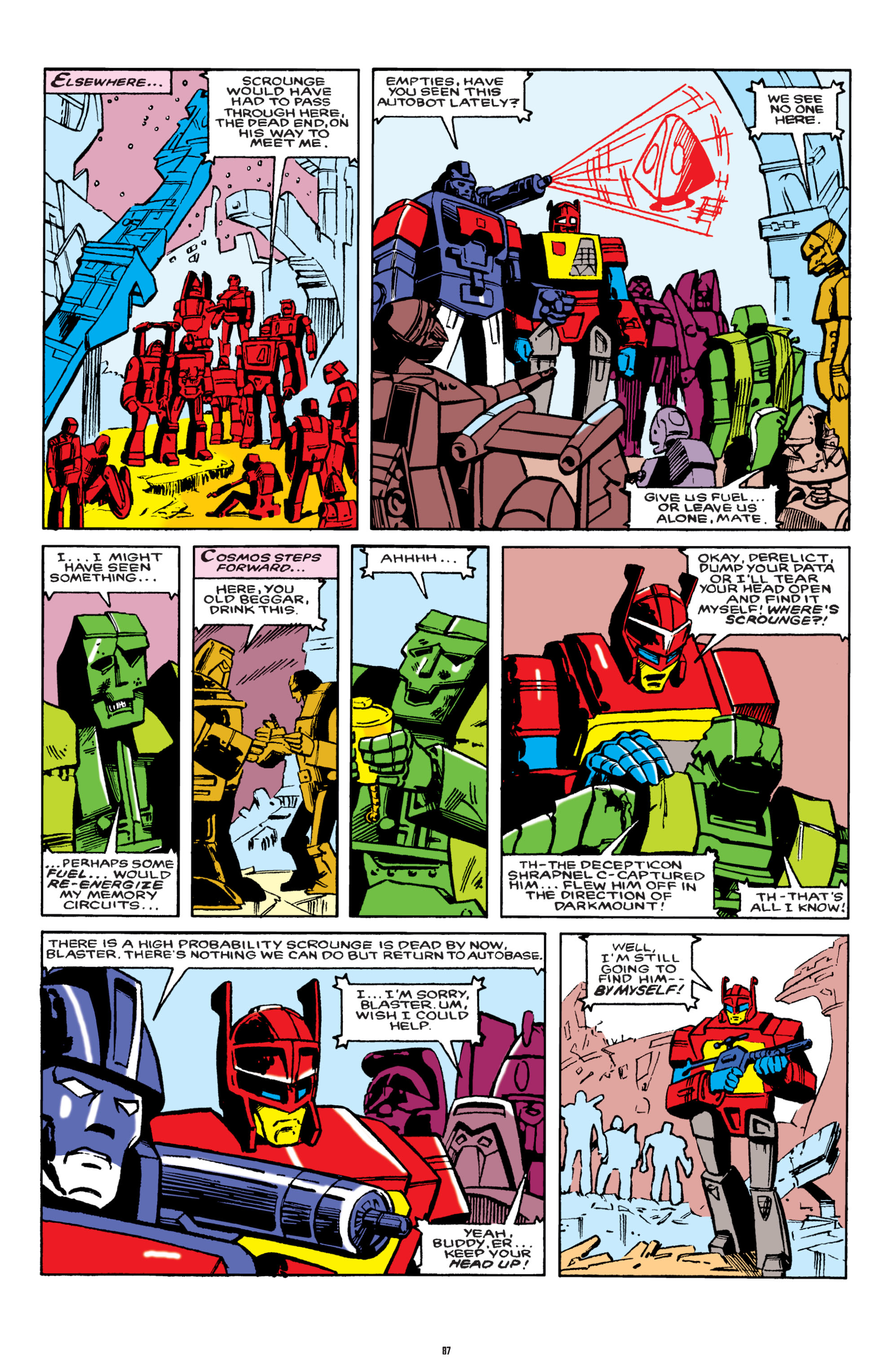 Read online The Transformers Classics comic -  Issue # TPB 2 - 88